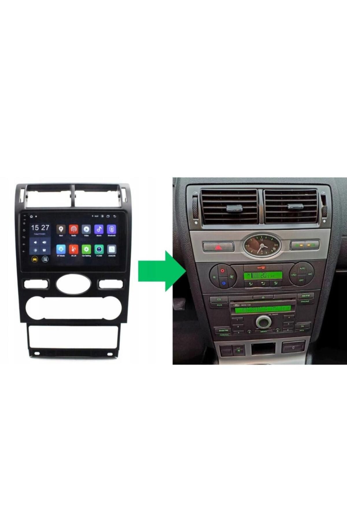 smartgo Ford Mondeo Uyumlu  Klima Android GPS Carplay 2+32 GB Multimedya Teyp (2003-2007)