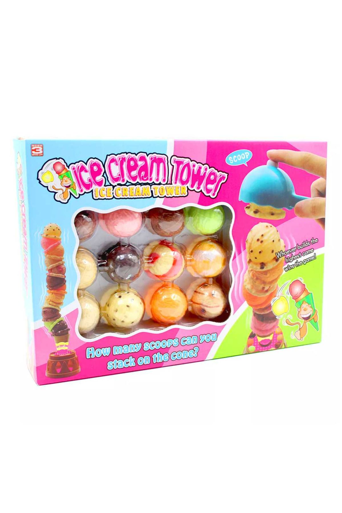 Art Tone MEGA İCE CREAM TOWER 7008 DONDURMA SETİ 3+
