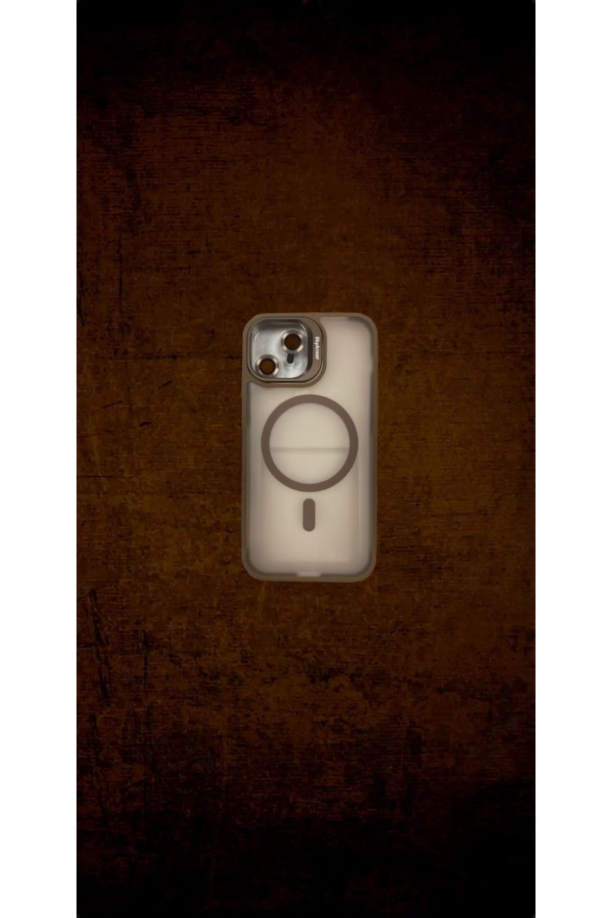 cover shopp Yan Tutma Apartlı-Lens Koruma Camlı Kılıf İphone 15