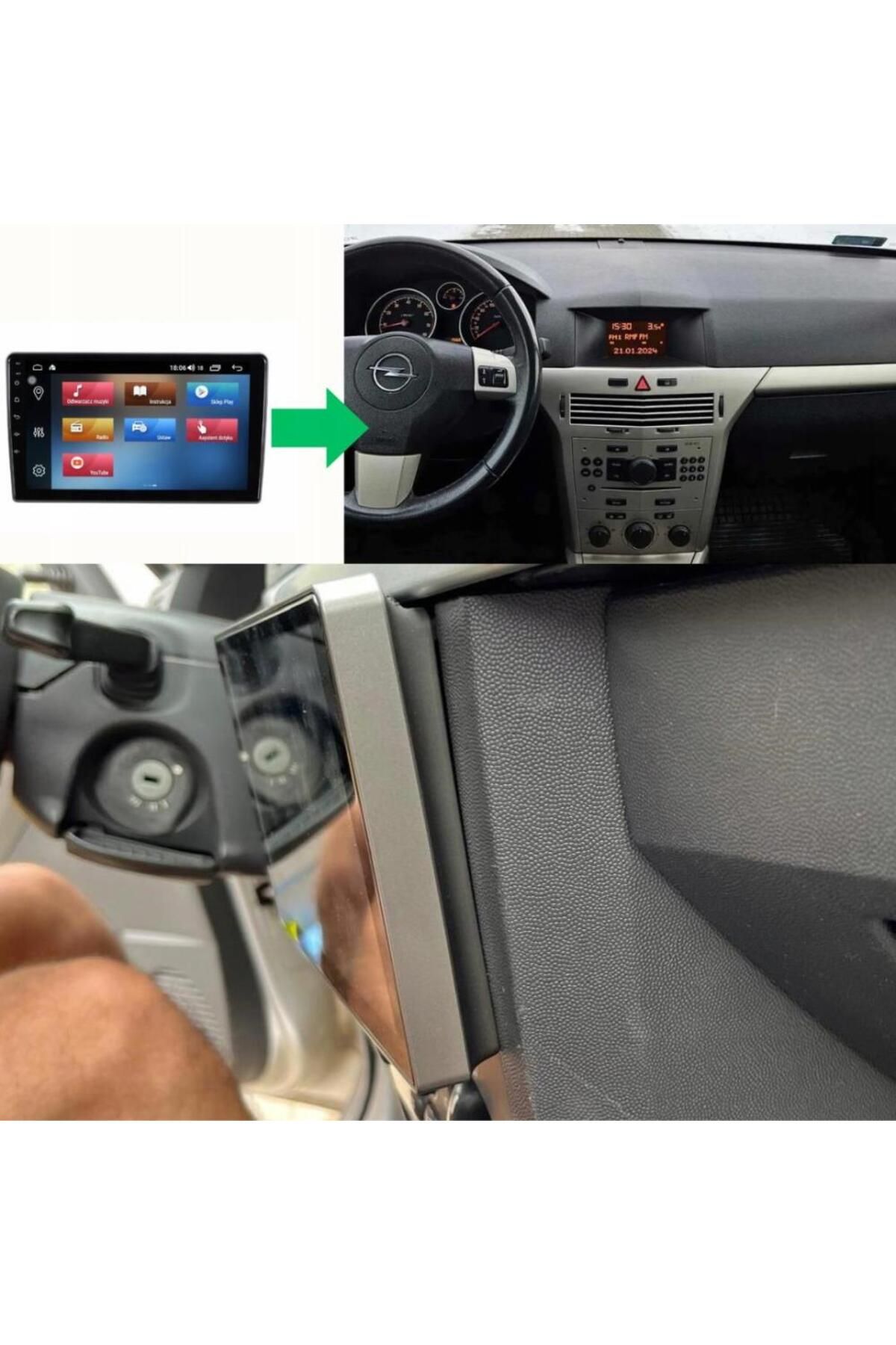 smartgo Opel Zafira uyumlu  Android GPS Carplay 2+32 GB Multimedya Teyp (2006-2010)