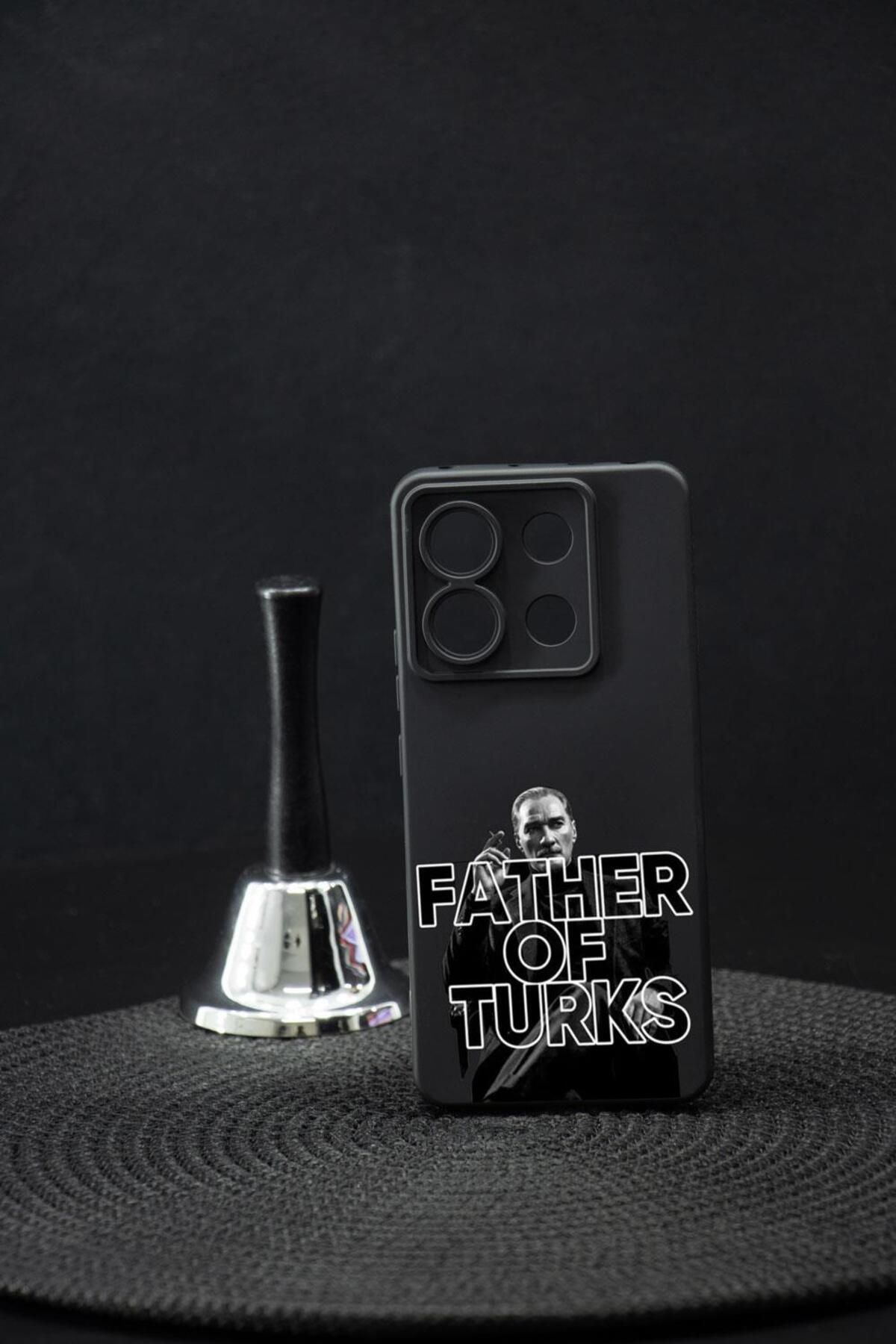 DEMİNA Redmi POCO X3 Uyumlu Father Of Turks Baskılı Lansman Kılıf