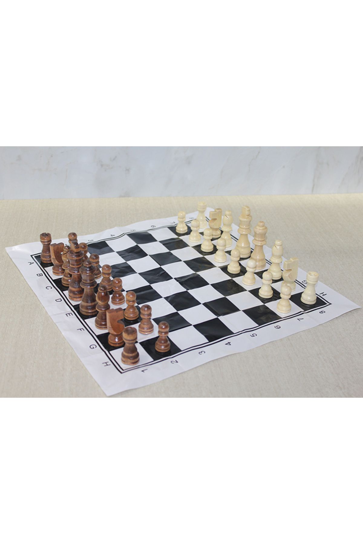 Linarx Ahşap Satranç Taşı 9 Cm