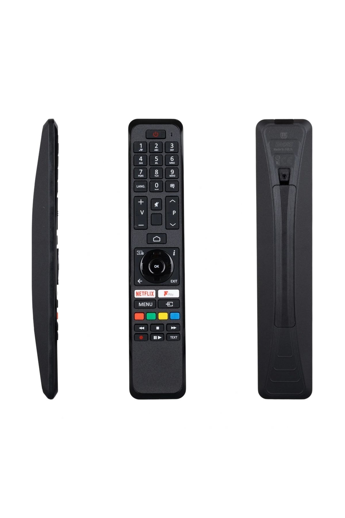 ALFA AKSESUAR 03 Ses Komutsuz Vestel Rc 43161 Netflıx-play Lcd Led Tv Kumanda (hrm1857)