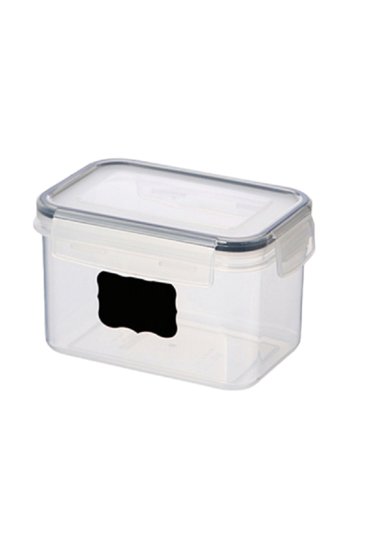 Felli-Rectangular Food Storage Container with Chalkboard Clear 2