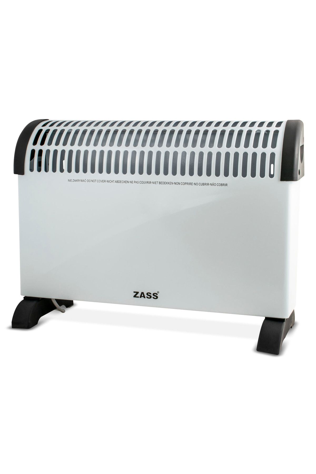 Zass-Convector Zass ZKH 08, 3 power levels (750-1250-2000W) Adjustable thermostat 1