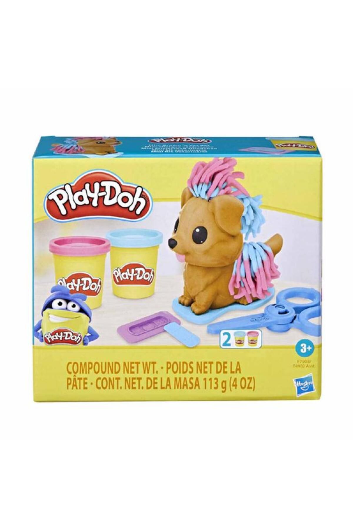 Generic-Hasbro Games Play-Doh Mini Groom 'N Vet Set Multicolor HPDF7908EU80 1