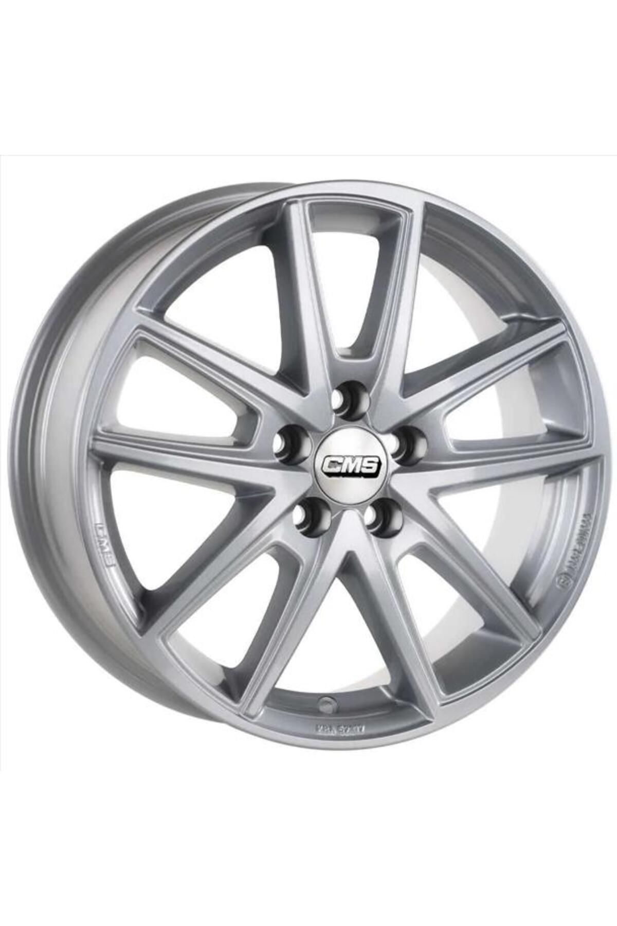 cms -1186-11 6.5x16" -5x114.3 ET50 67.2 Racing Silver Jant (4 Adet)