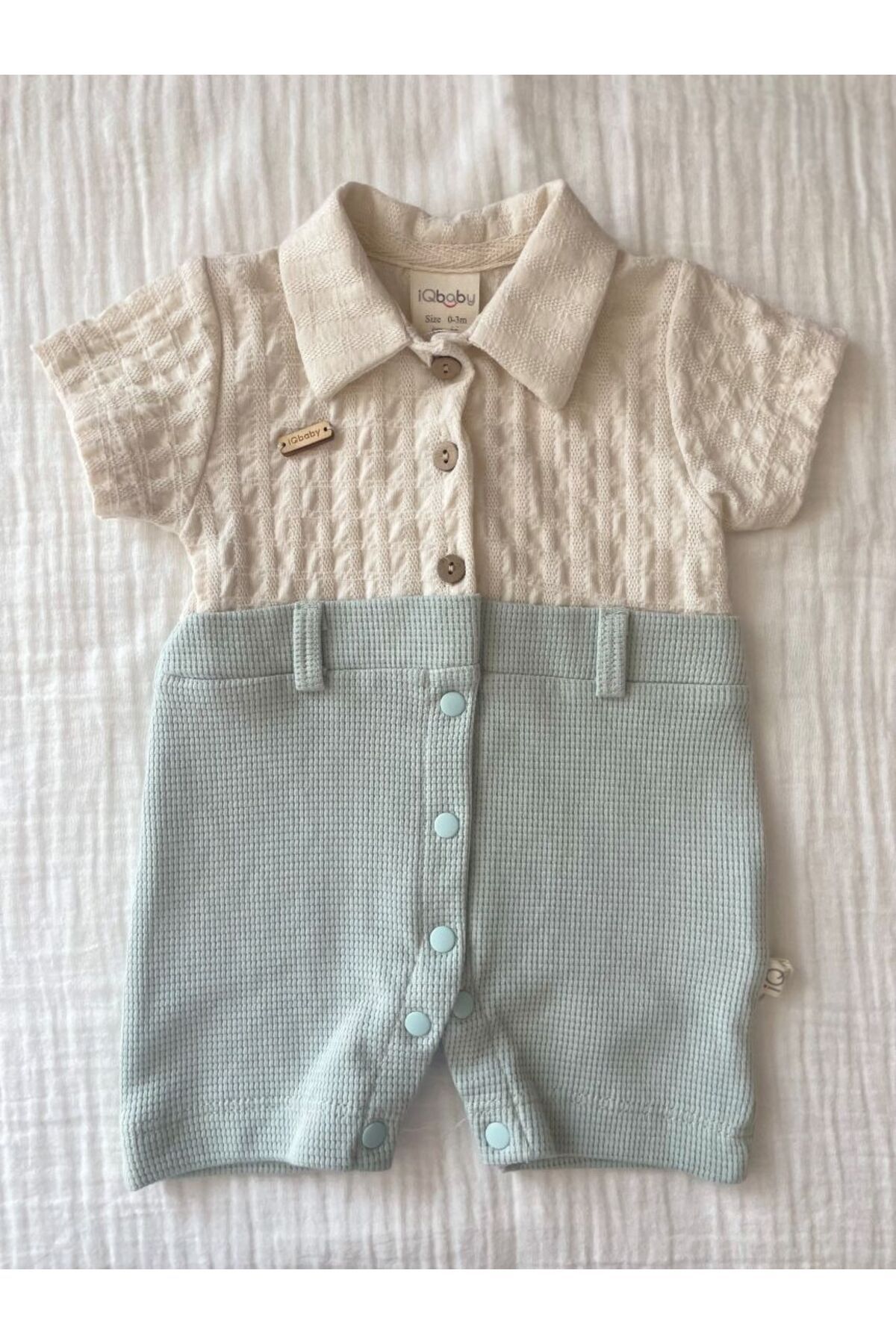 JOYKIDS %100 Pamuk Organic Bebek Tulumu