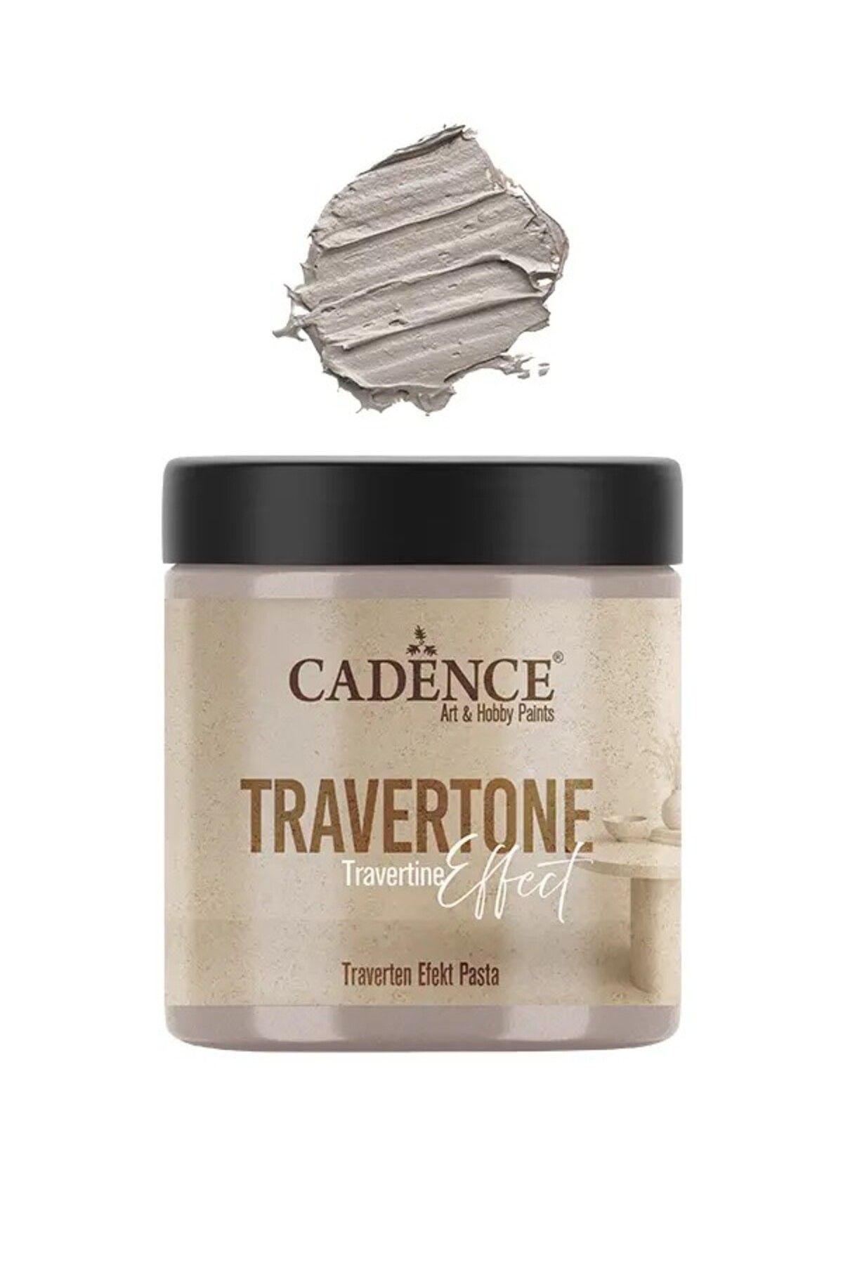 Cadence TRV03 Sis Traverten Efekt Pasta 250ML - Cadence Traverten Rölyef Pasta