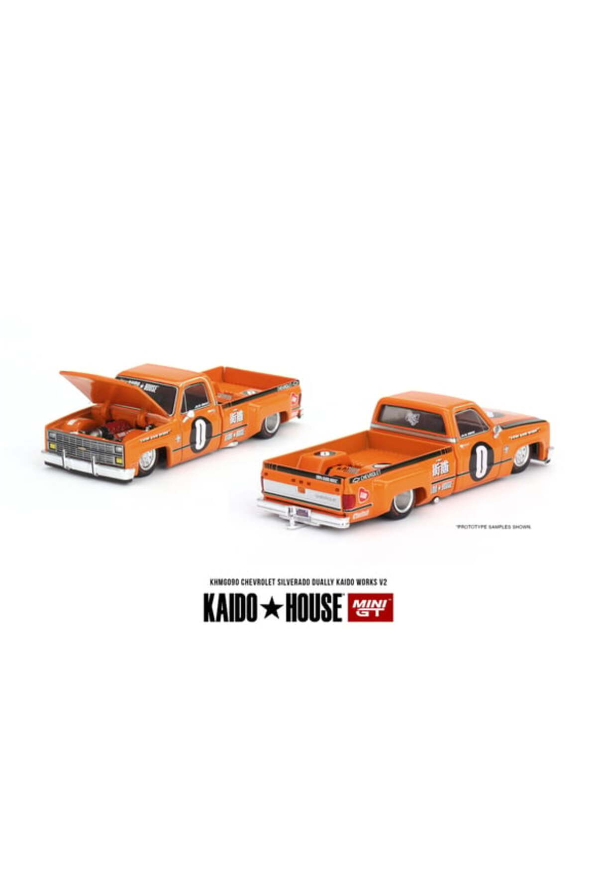 mini gt Kaido House Chevrolet Silverado Dually KAIDO WORKS V2 1:64