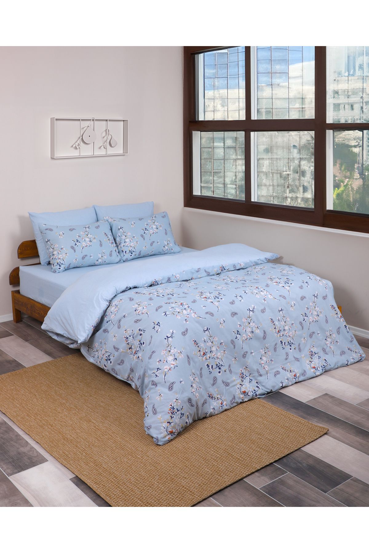 ENESSA Çift Kişilik Nevresim Seti 200*220 cm Nevresim + 2 adet Yastık kılıfı