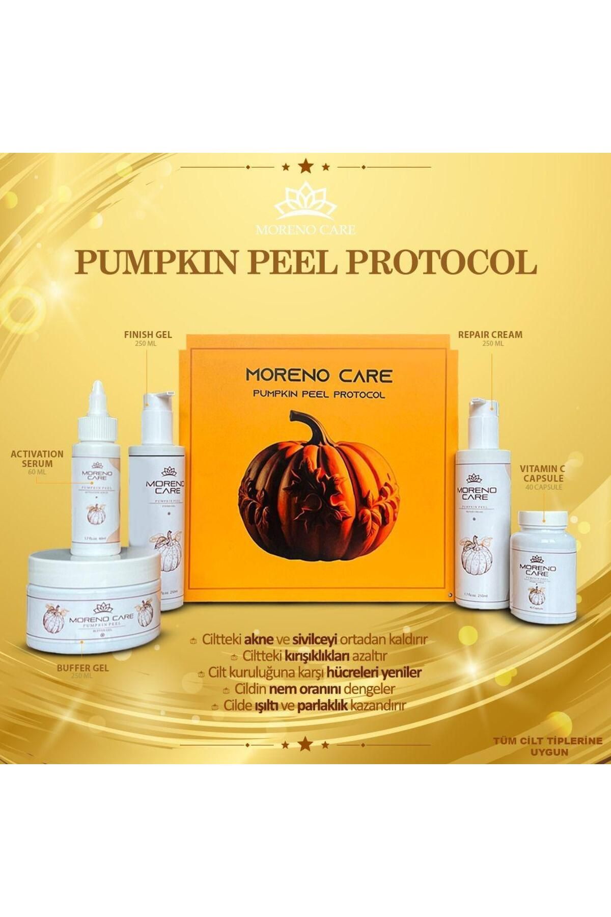 Morena Pumpkin Peel Protocol / Balkabağı Peeling