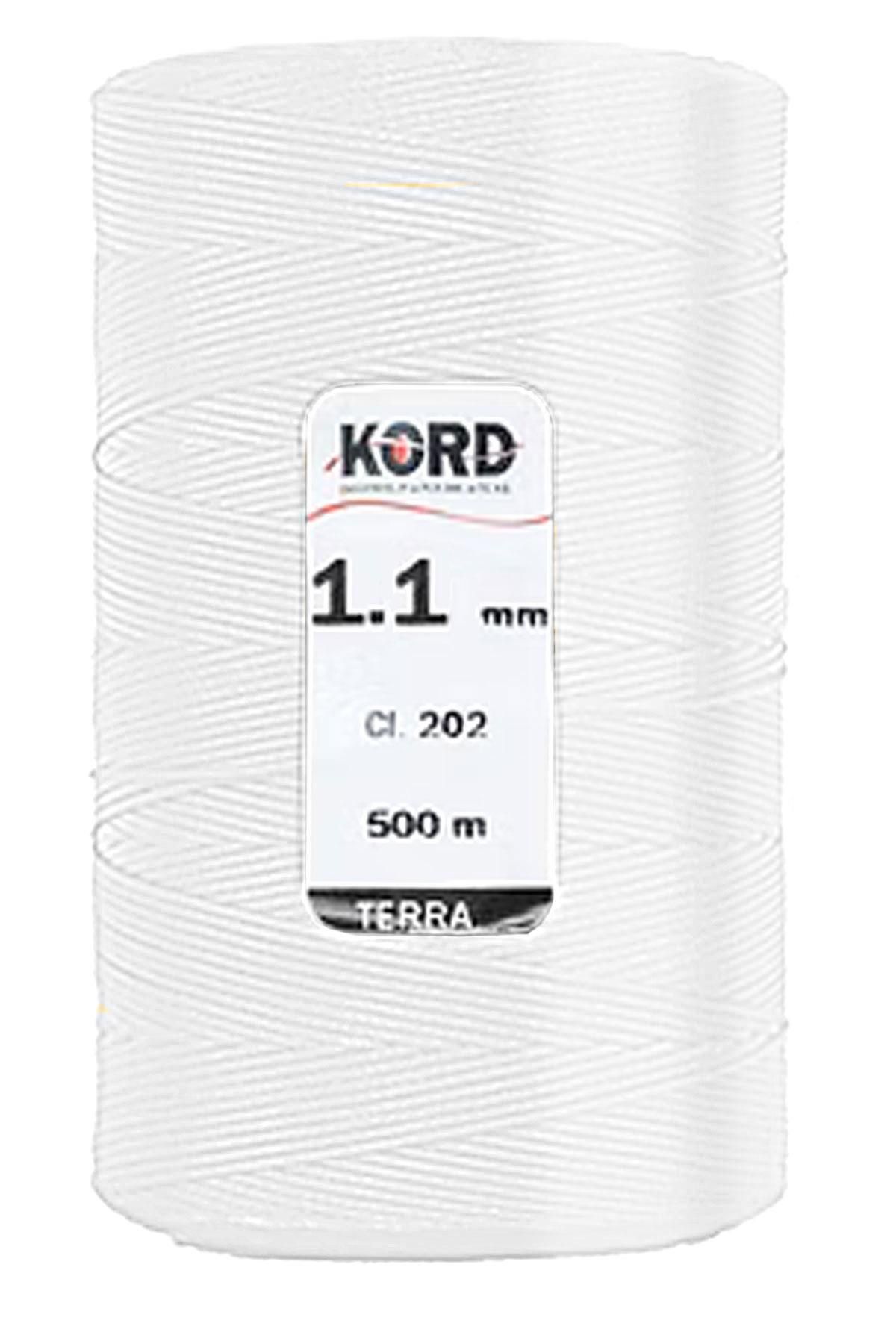 hapshoe Kord Beyaz 1.1 mm 500 m Mumlu El Saracı ve Dikiş İpi