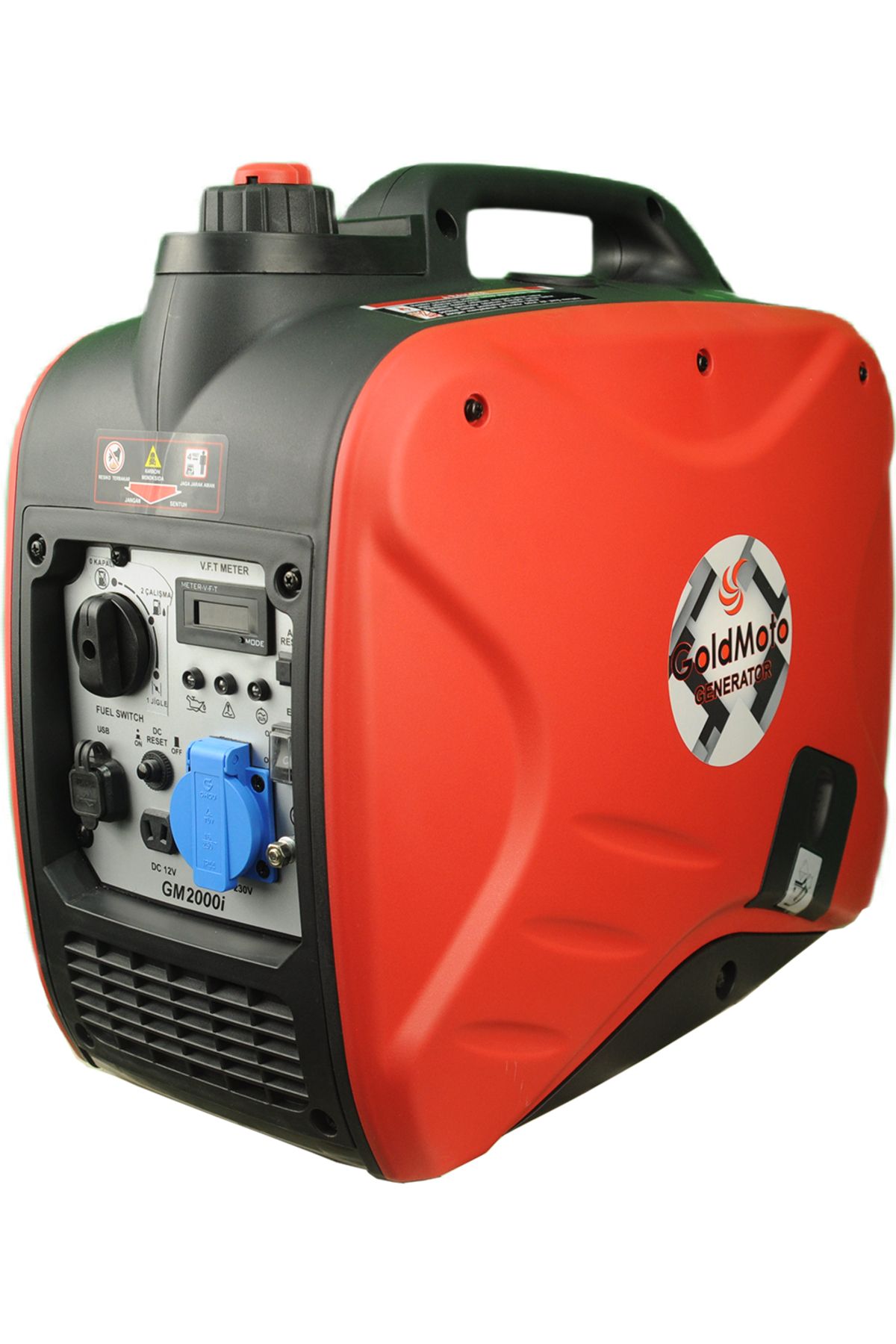 gold moto GoldMoto GM2000I Benzinli 2,5 Kva İnvertör Monofaze Jeneratör