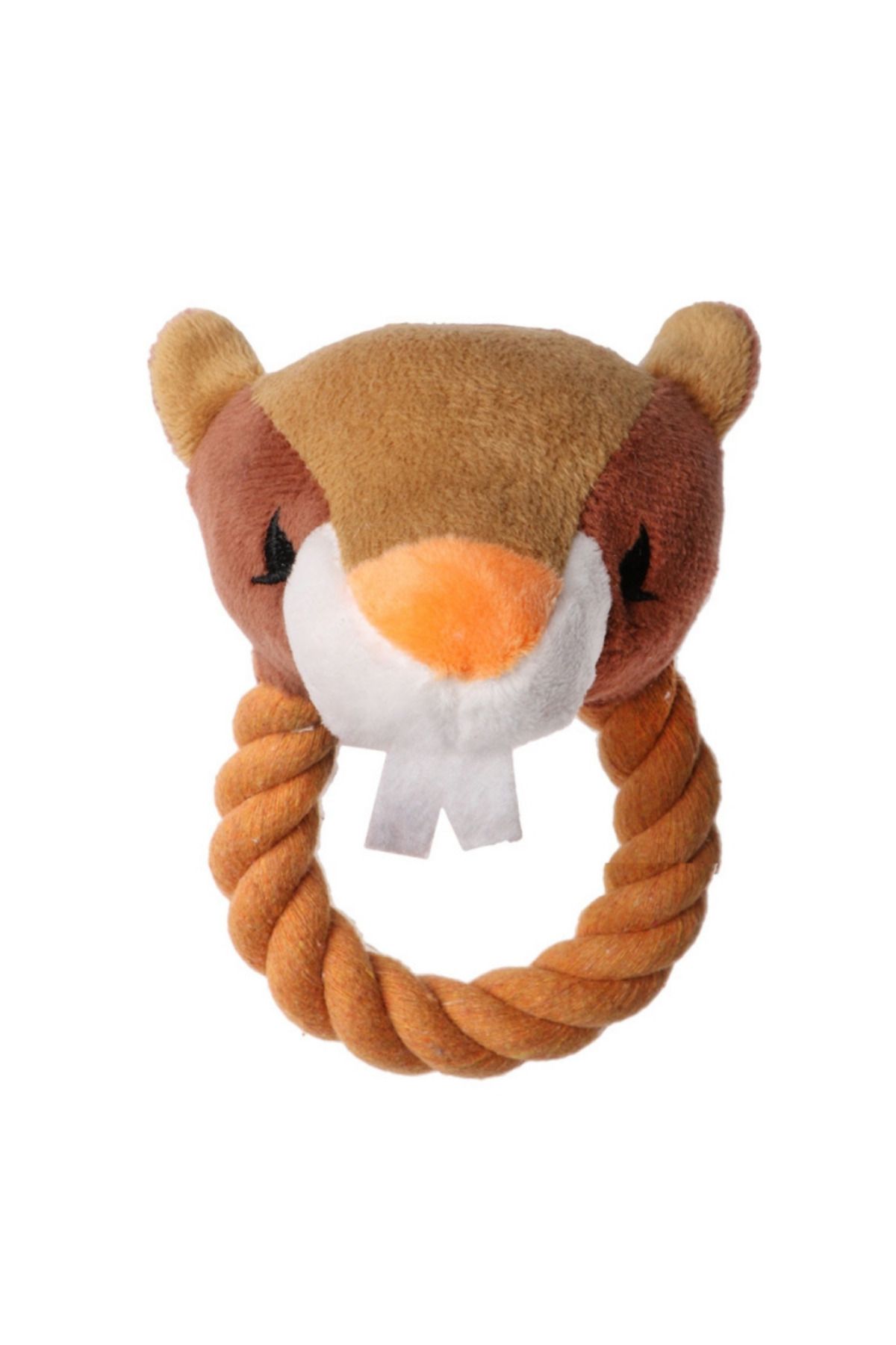 Eastland İpli Öten Peluş Kunduz Çap 18 cm