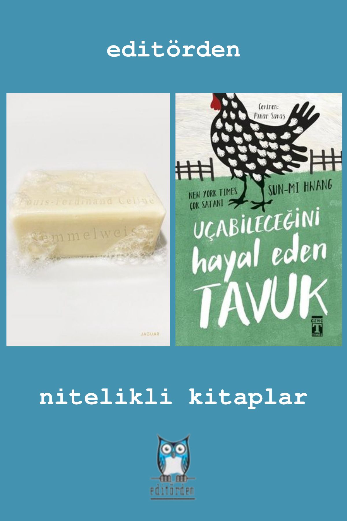 Yüzleşme Yayınları Semmelweis - Uçabileceğini Hayal Eden Tavuk / Sun-mi Hwang