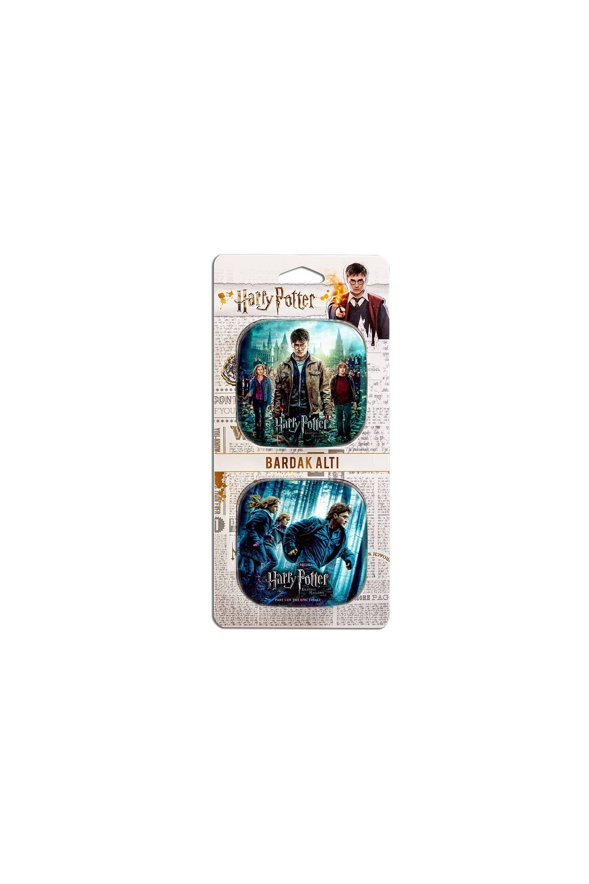 GiFi Bardak Altlığı 2’li Set Harry Potter Lisanslı Tasarım