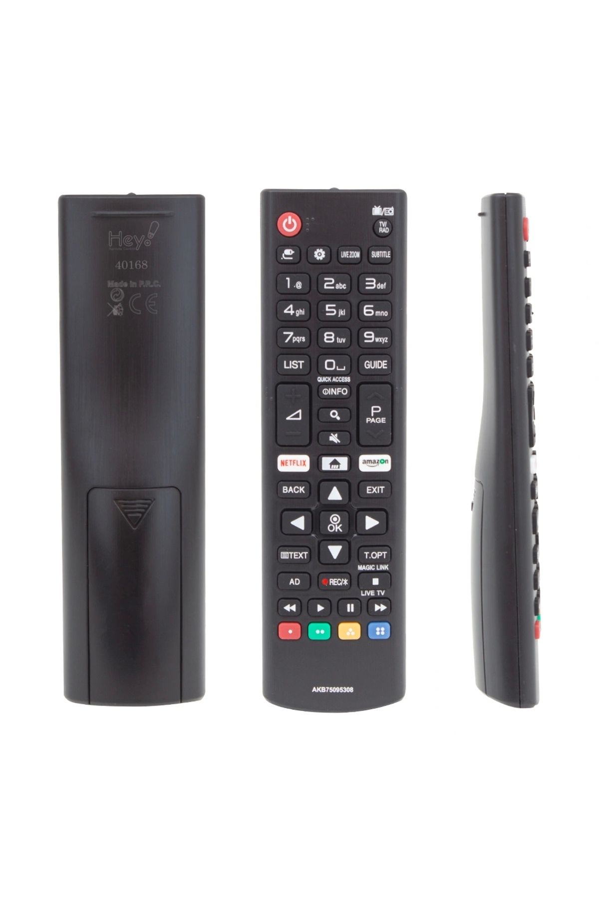 ALFA AKSESUAR 03 Lg Netflıx-amazon Tuşlu Lcd Led Tv Kumanda (akb75095308cas65bn708) (40168=16961)