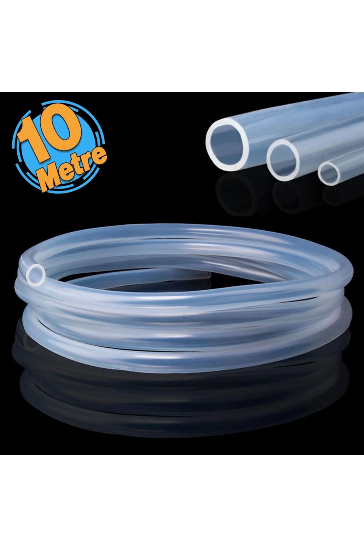 SEL Şeffaf Terazi Hortumu 8 mm 10 Metre
