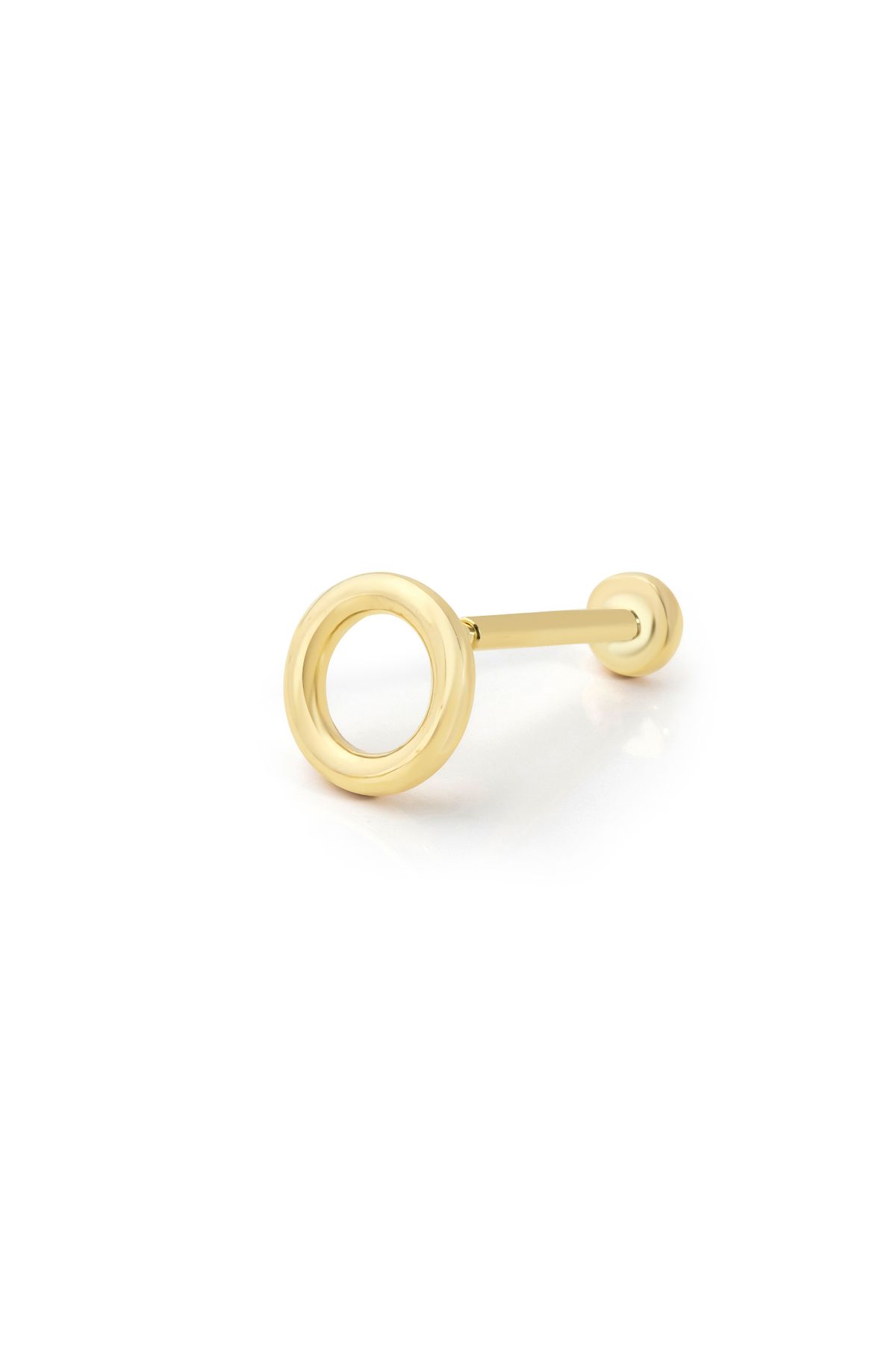 Fay Yamaner 14 Ayar Altın Halka Piercing