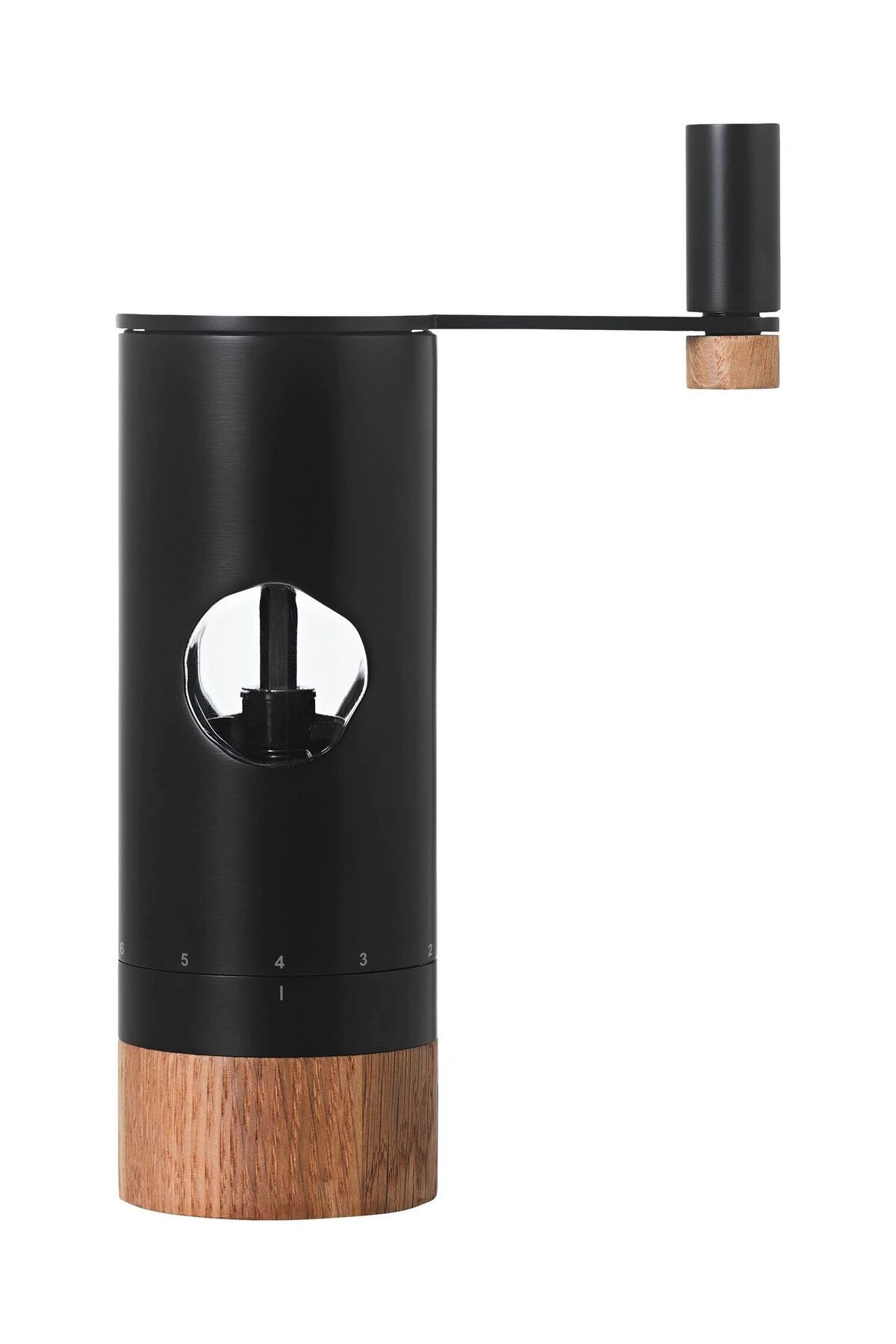 ADHOC PowerMill Getriebemühle, Roteichenholz, Paslanmaz Çelik, 20cm