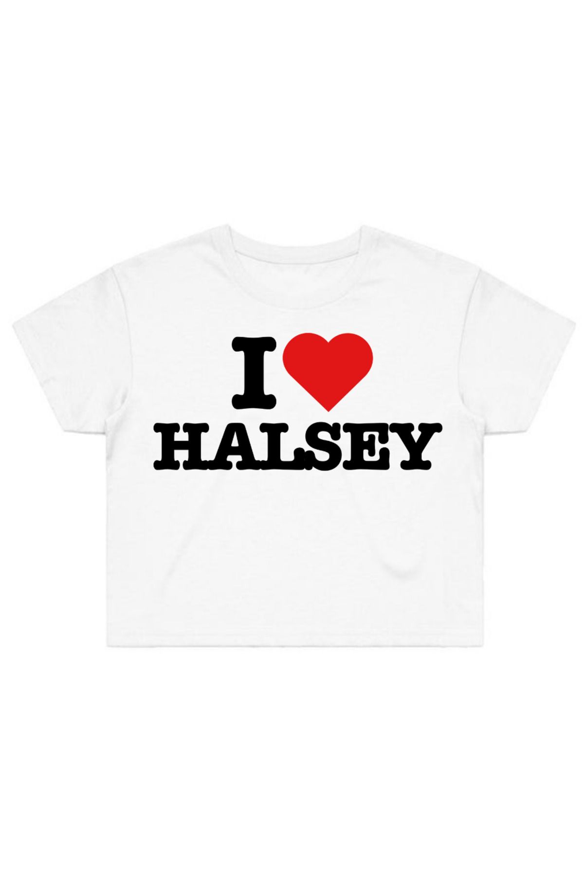Urbanstadt I Love Halsey Istanbul 2025 25 Crop Top