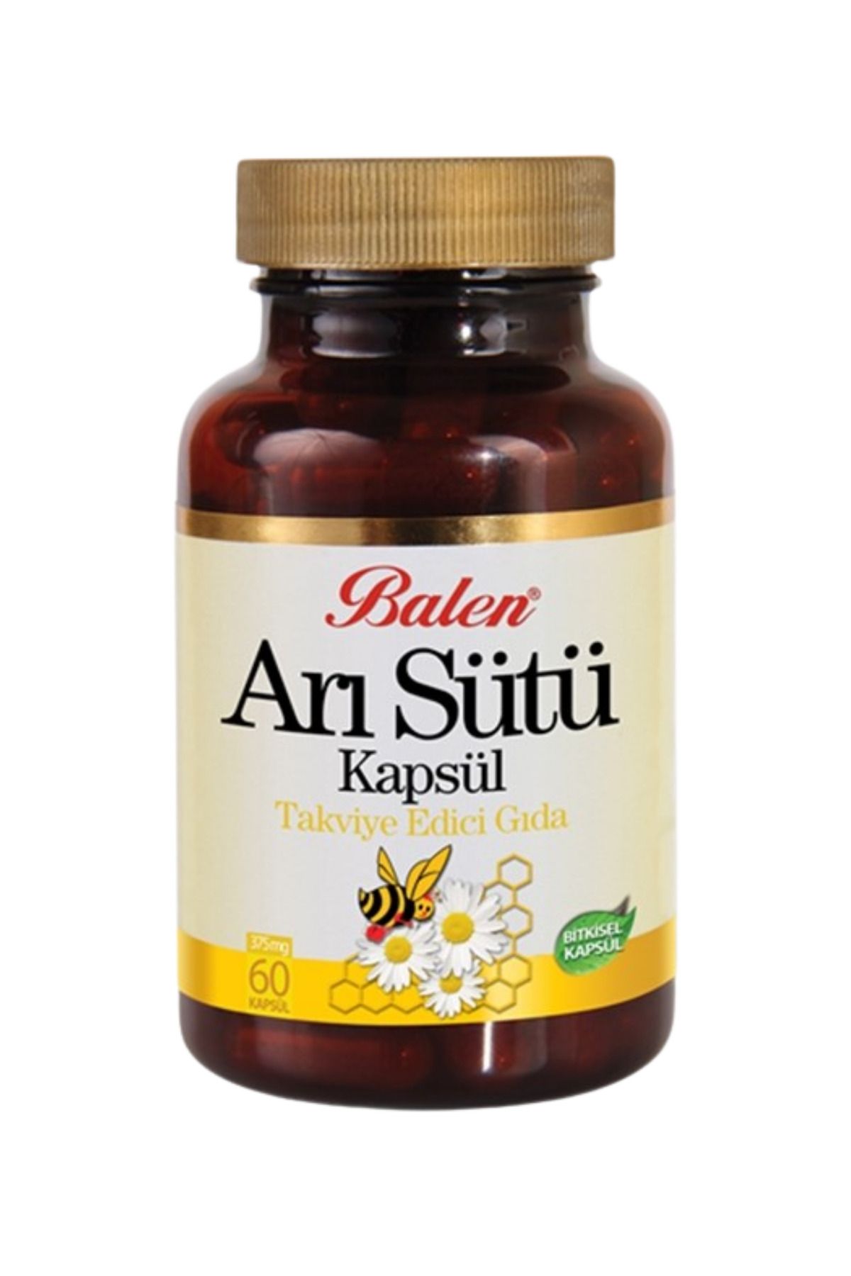 GÜLCE LOKMAN HEKİM AKTAR BALEN ARI SÜTÜ KAPSÜL 375MG*60