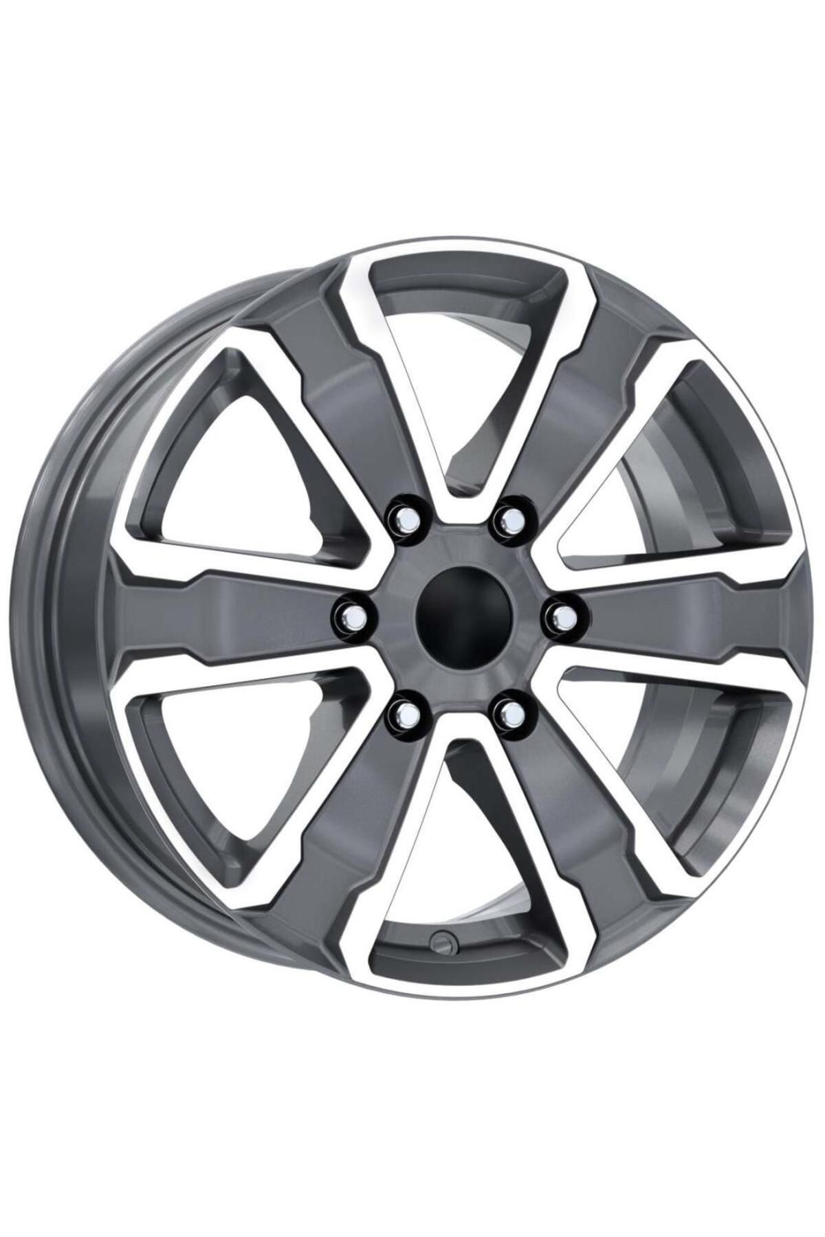 Emr -DY1226-24 7.0x16" -6x130 ET50 84.1 Gun Metal Diamond Jant (4 Adet)