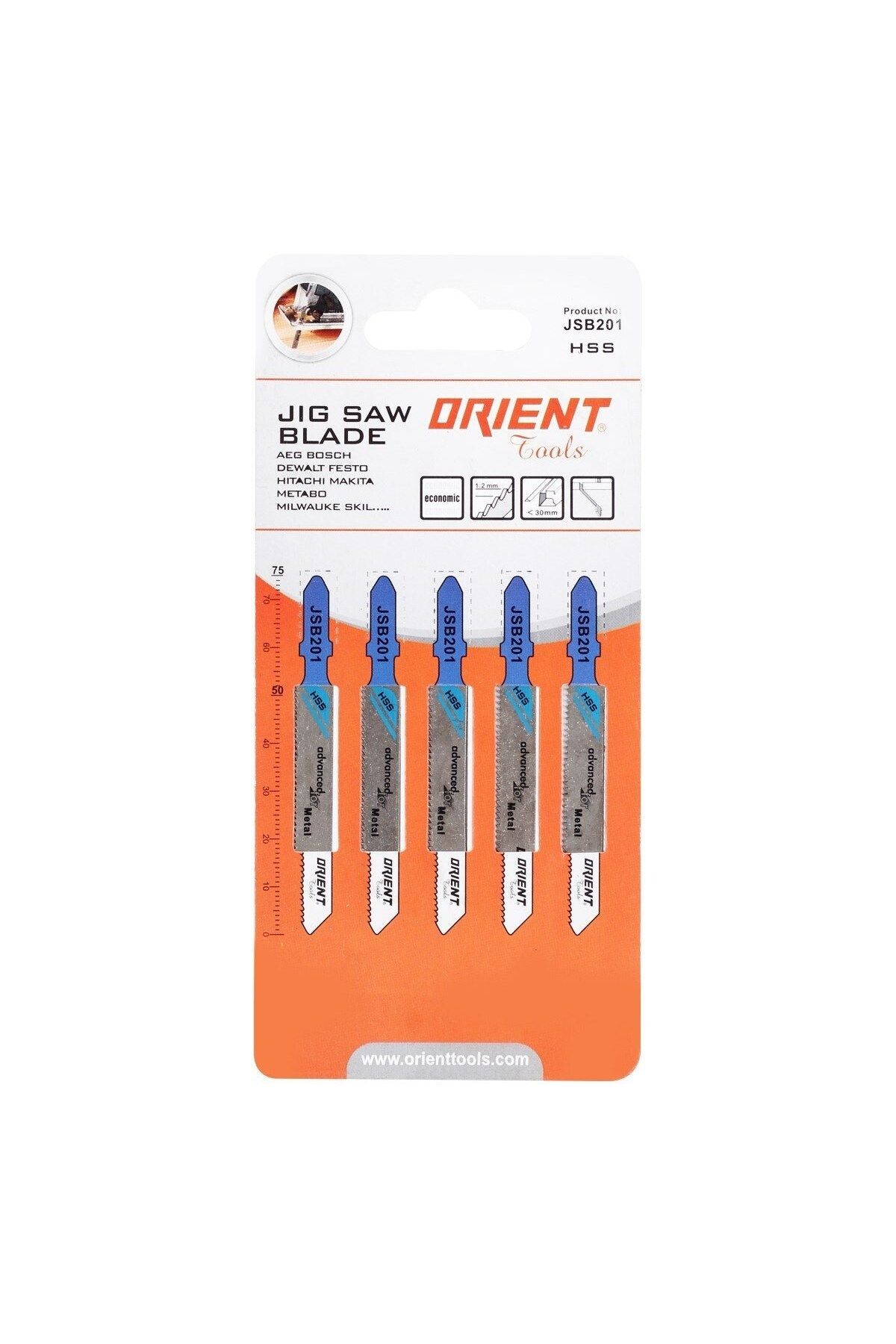 Orient Orıent Dekupaj Testere Metal 5 Li Paket