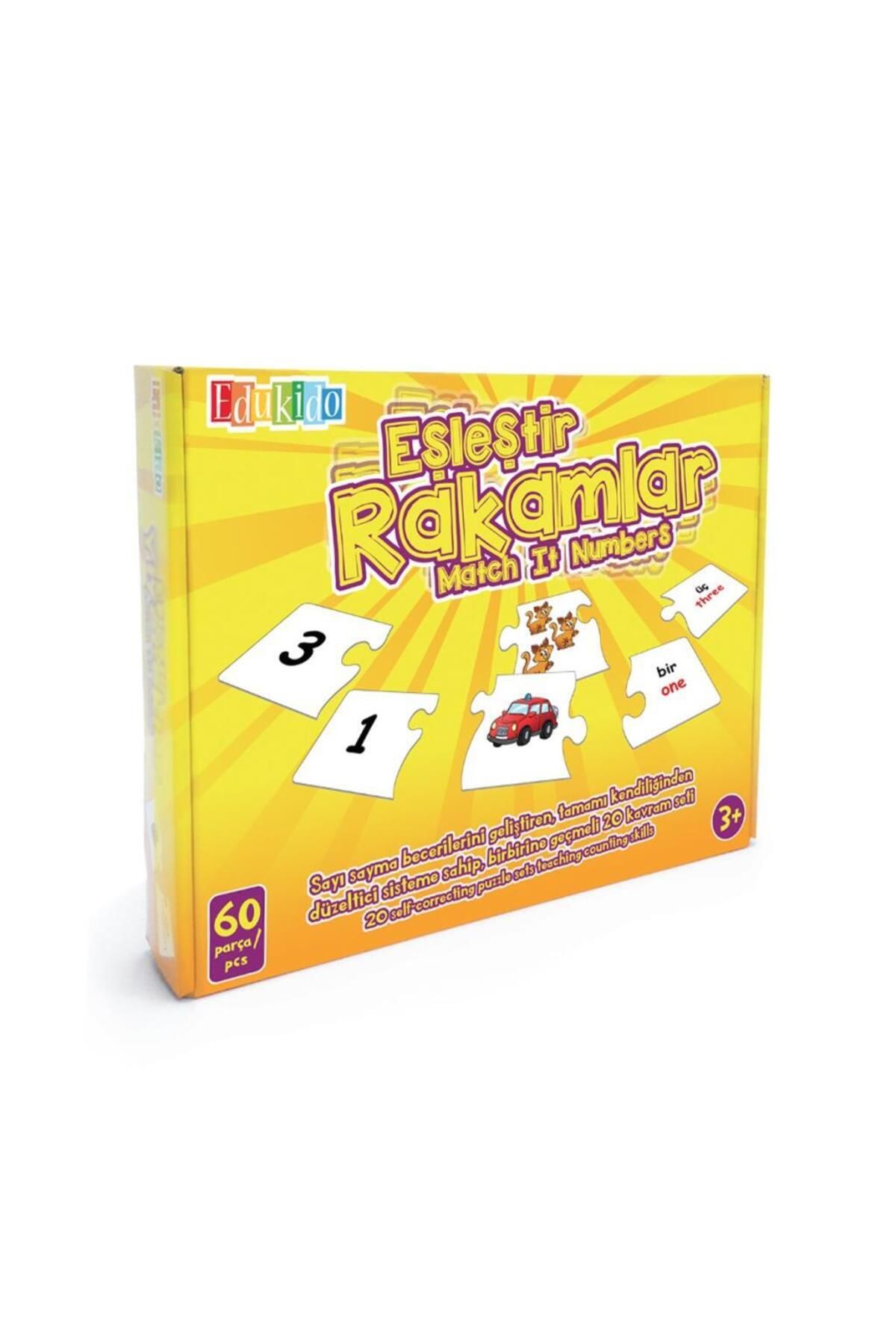 BLACK SPACE EDU-1006 Eşleştir Rakamlar Oyunu -Chiva