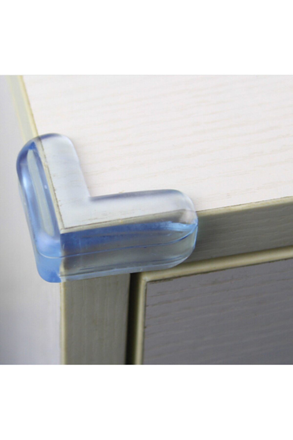 demethome-Children's Baby Silicone Transparent Table Coffee Table Zigon Pointed Corner Protector with Triangular Structure and Multiple Options 3