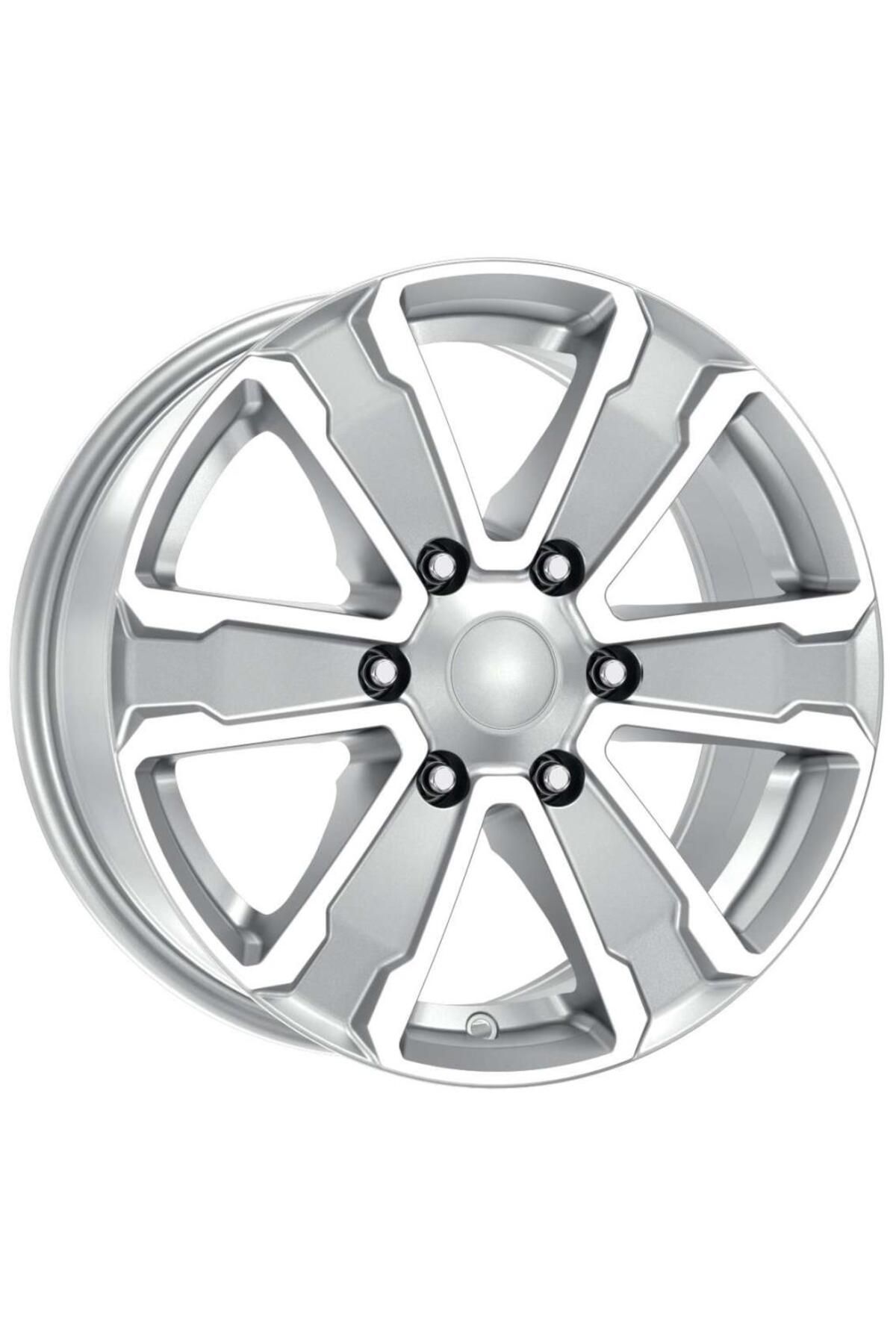 Emr -DY1226-22 7.0x16"-6x130 ET50 84.1 Silver Diamond Jant (4 Adet)