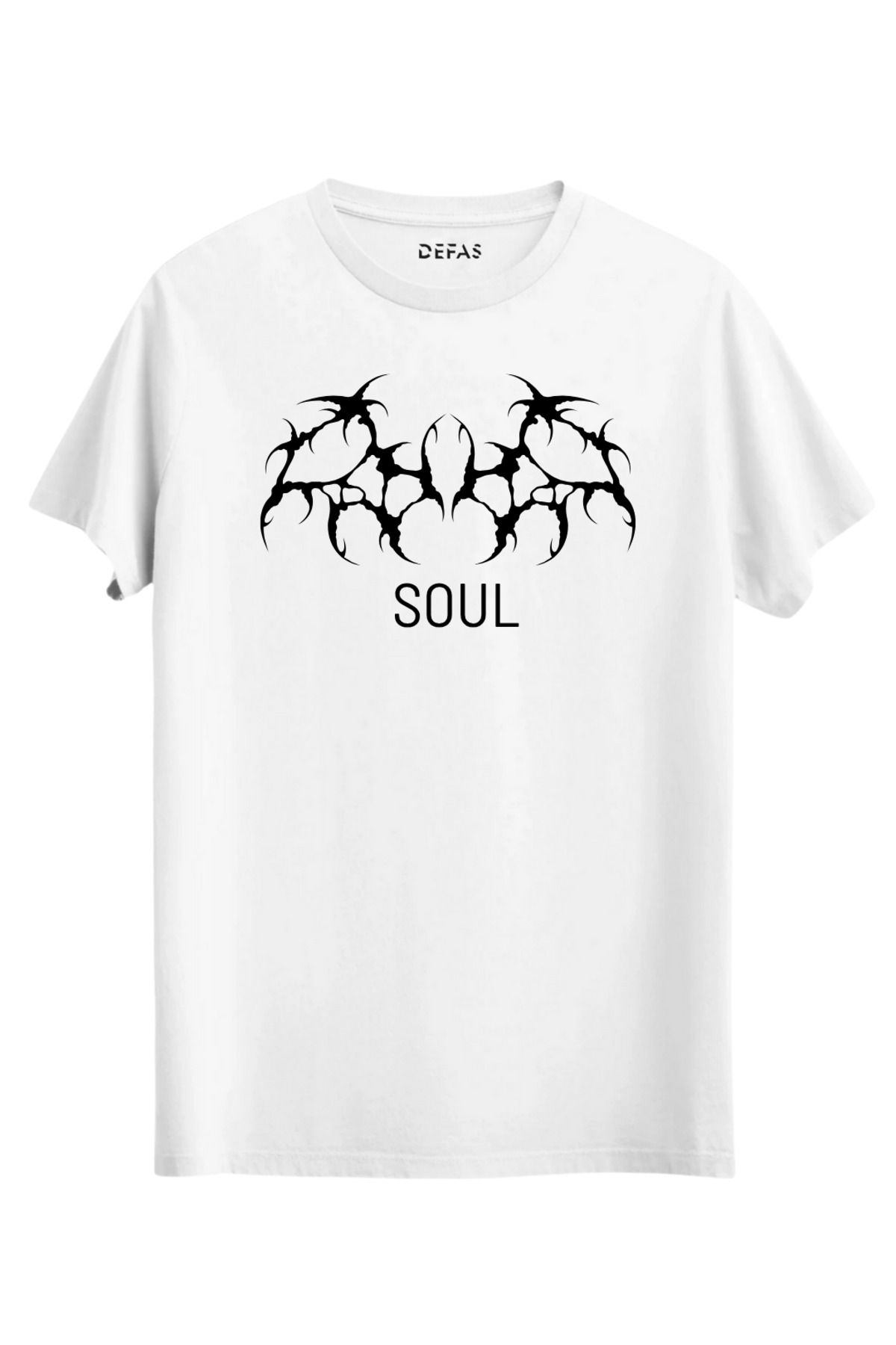 DEFAS SOUL baskılı tshirt