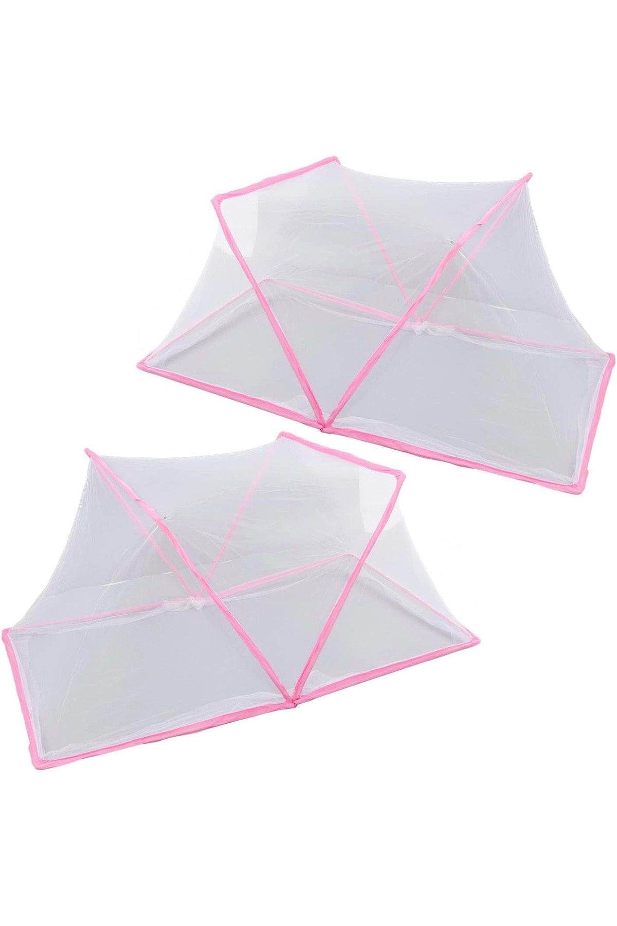 CMT-Foldable Pink Children and Baby Camping Netting 4