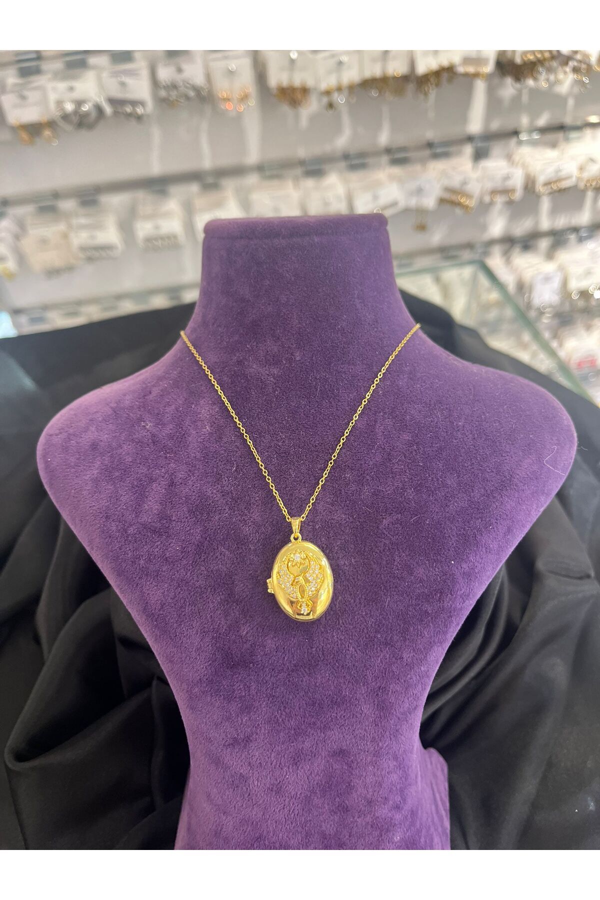 MODA Çelik Anka Kuşu Kolye