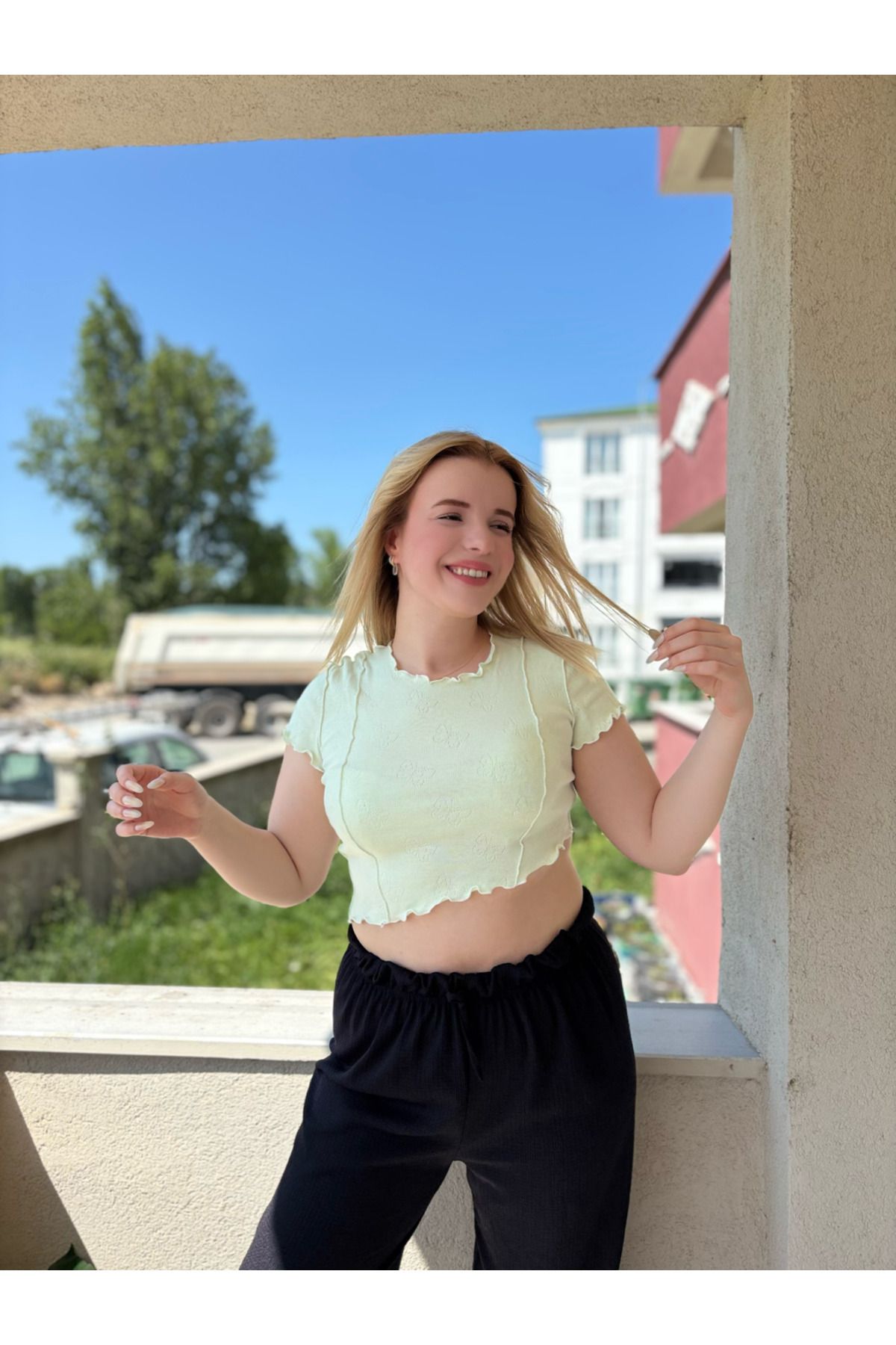 MODA Mini üst CROP