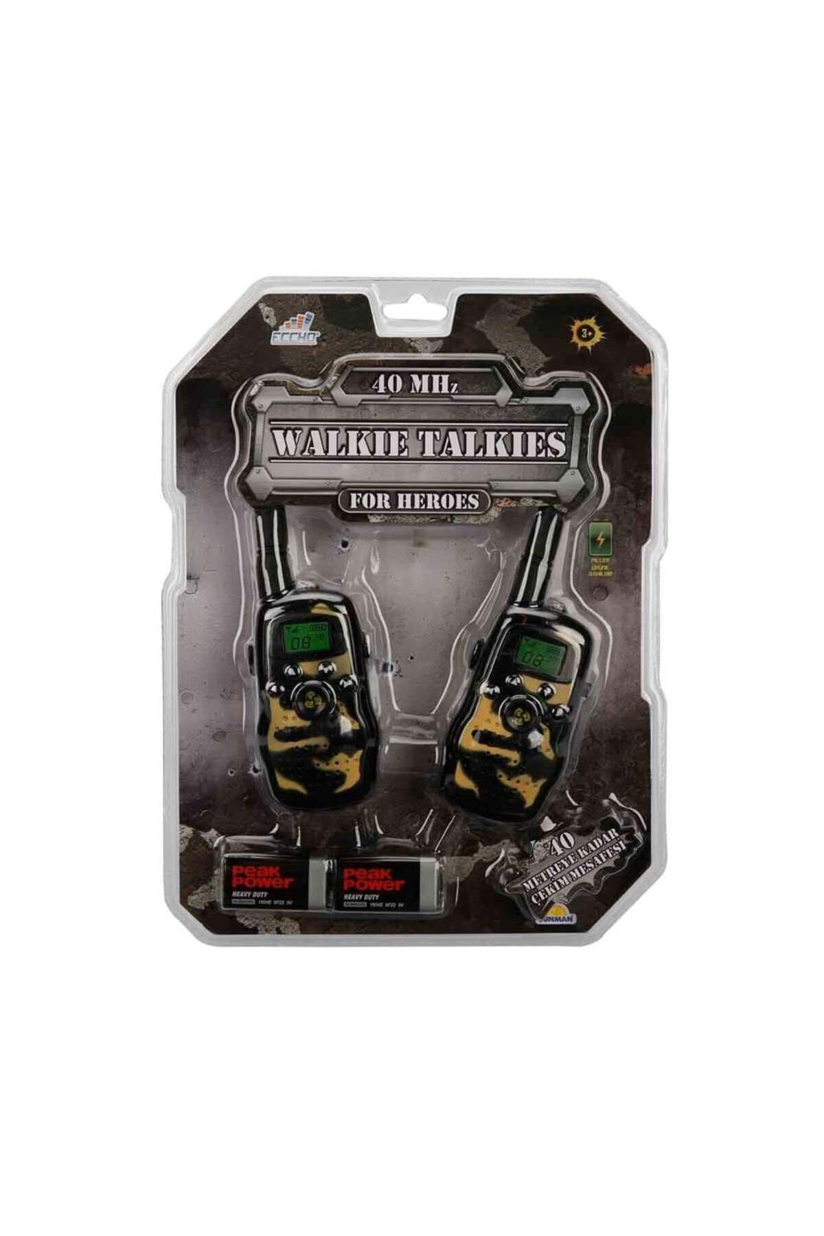 FELİTE Walkie Talkie Askeri Telsiz Seti OYUNCAK TELSİZ ( PİLLER KUTUYA DAHİLDİR )