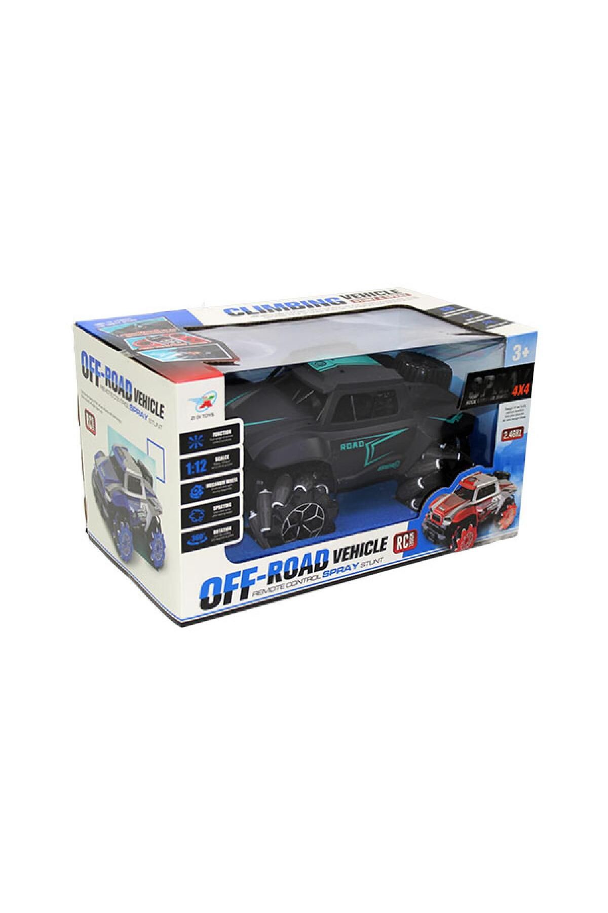 toysclub UZAKTAN KUMANDALI DUMAN ATAN ŞARJLI DRİFTLİ JEEP