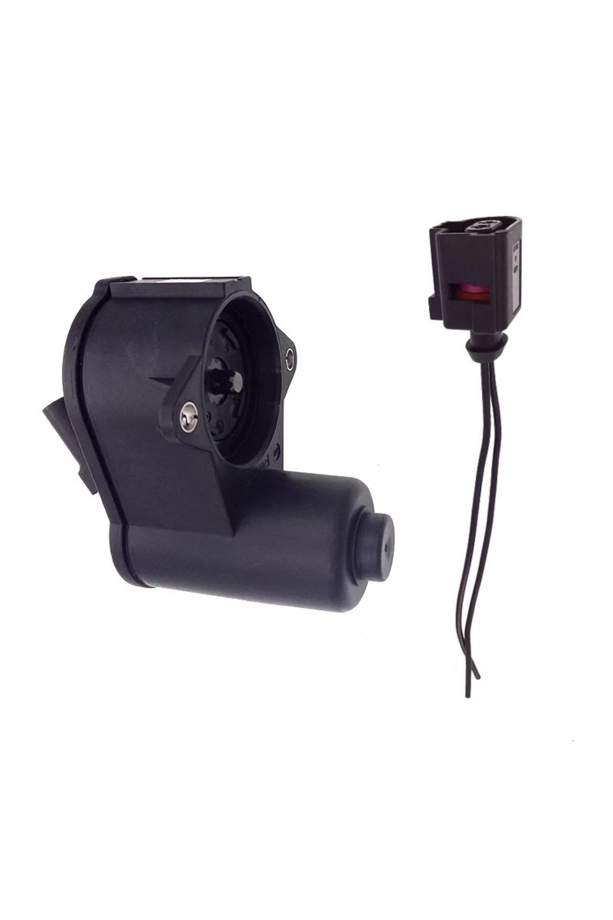 NTY-Handbrake Caliper Motor 12 Teeth + connector plug, compatible with Volkswagen Passat B6, B7, CC, Ti 3