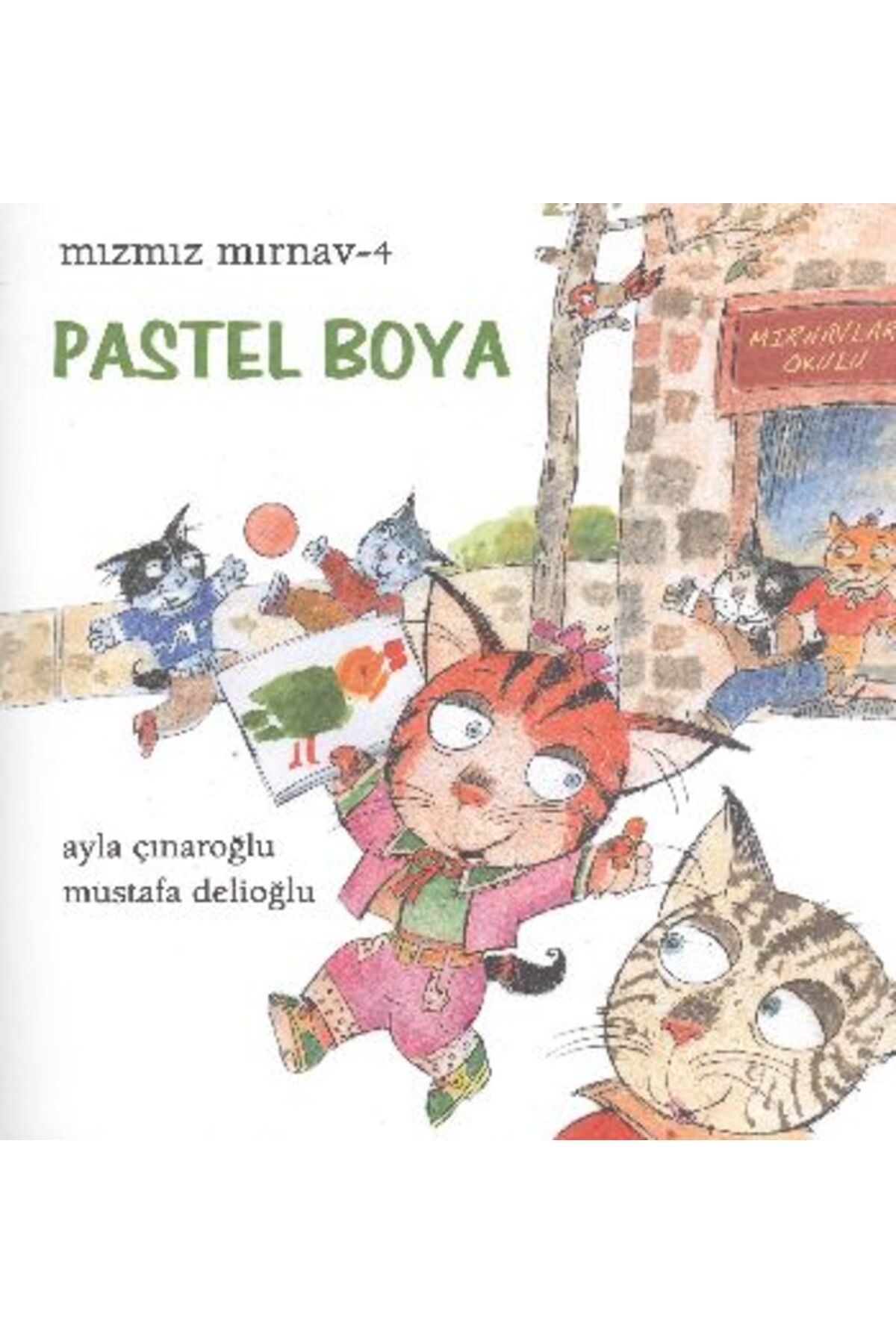 Uçanbalık Yayıncılık Mızmız Mırnav 4: Pastel Boya