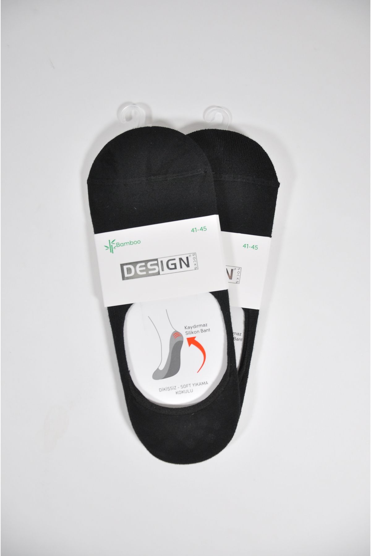 Design Socks Bambu Babet Erkek Çorabı - Desen Çorap