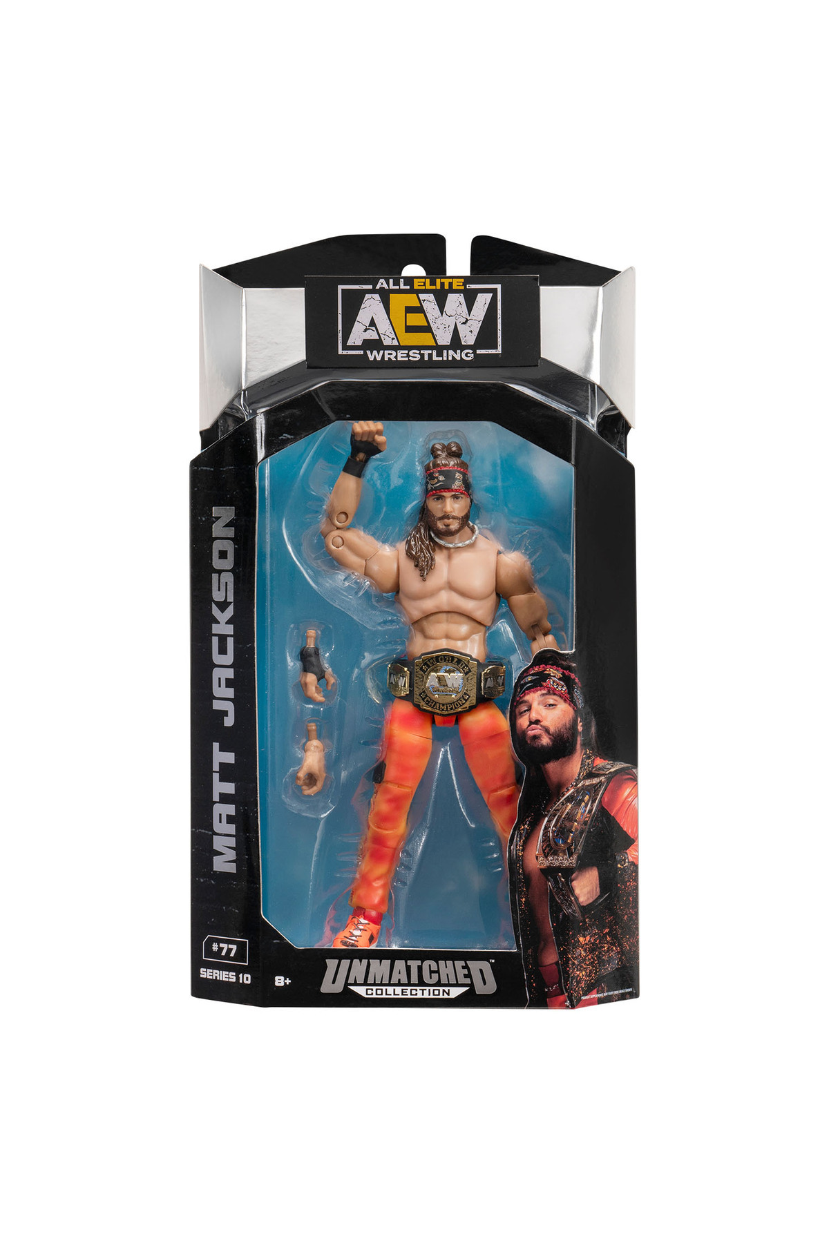 NECO TOYS-Jazwares Aew Characters Model Action Figures S10 Matt Jackson 77 5