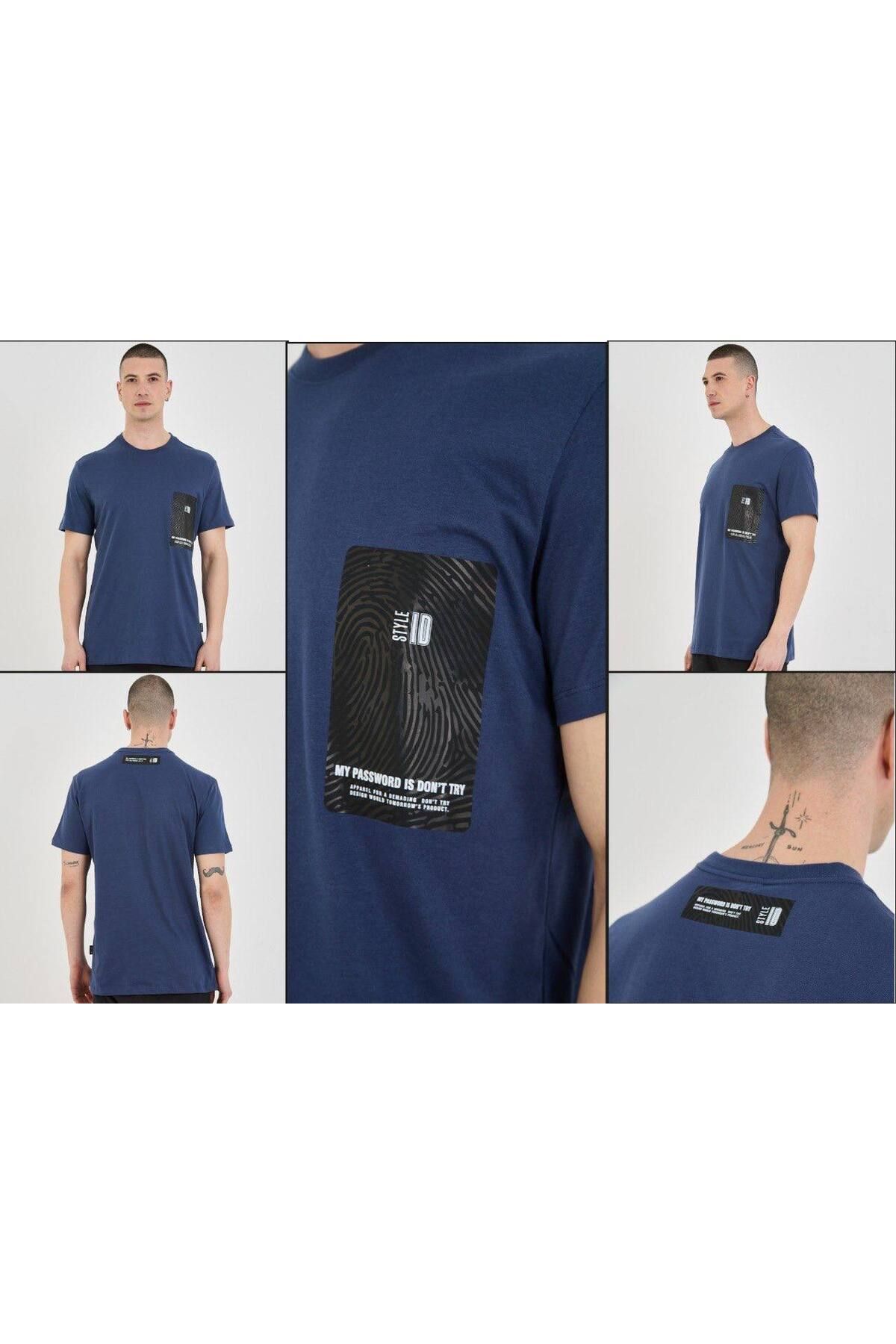Key Denim ERKEK REGULAR FİT BASKILI T-SHİRT