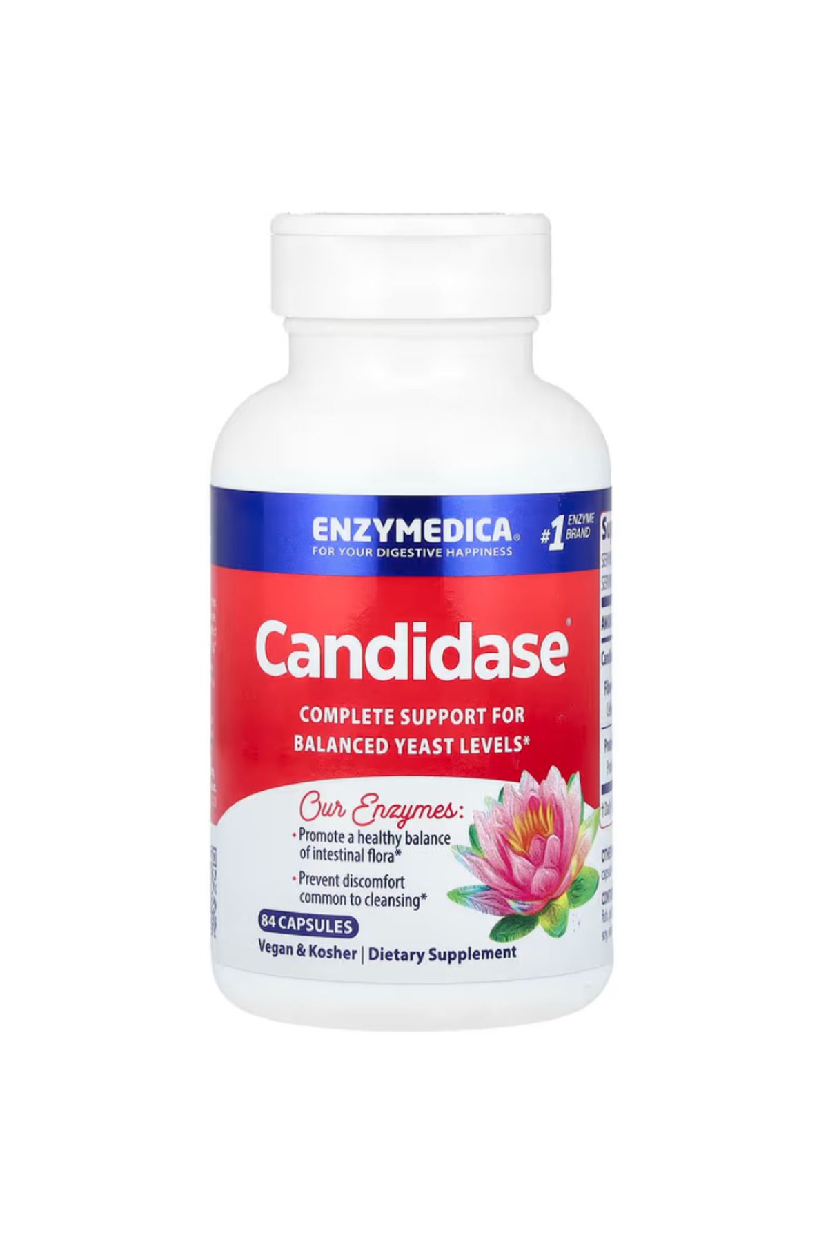Enzymedica , Candidase, 84 Capsules