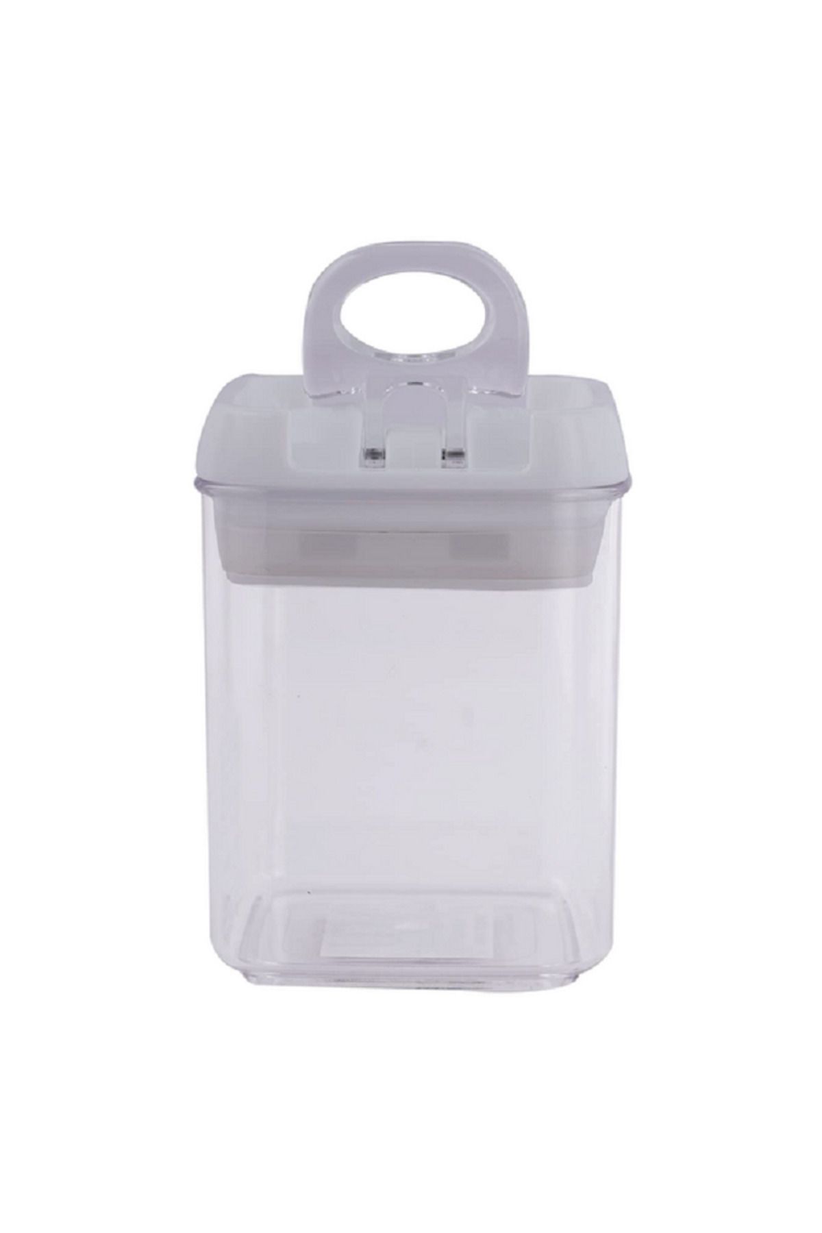 Felli-Airtight Modular Food Storage Container with Lid Clear and Grey 2.2 Liter 2