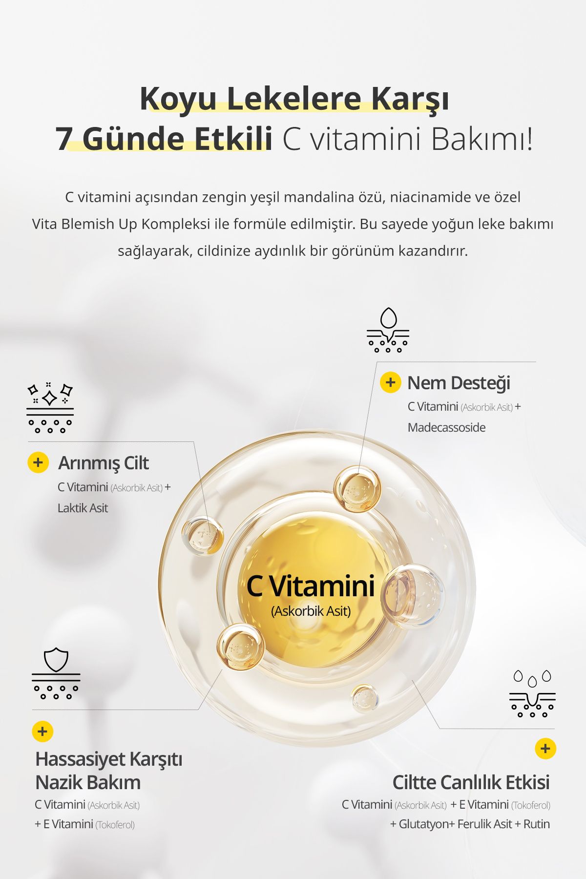 سرم پوست لامپ های متمرکز GOODAL GREEN TANGERINE VITA C 27 آمپول مراقبت از نقطه تاریک Goodal