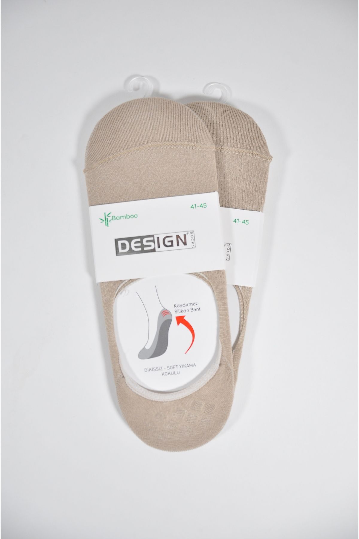 Design Socks Bambu Babet Erkek Çorabı - Desen Çorap