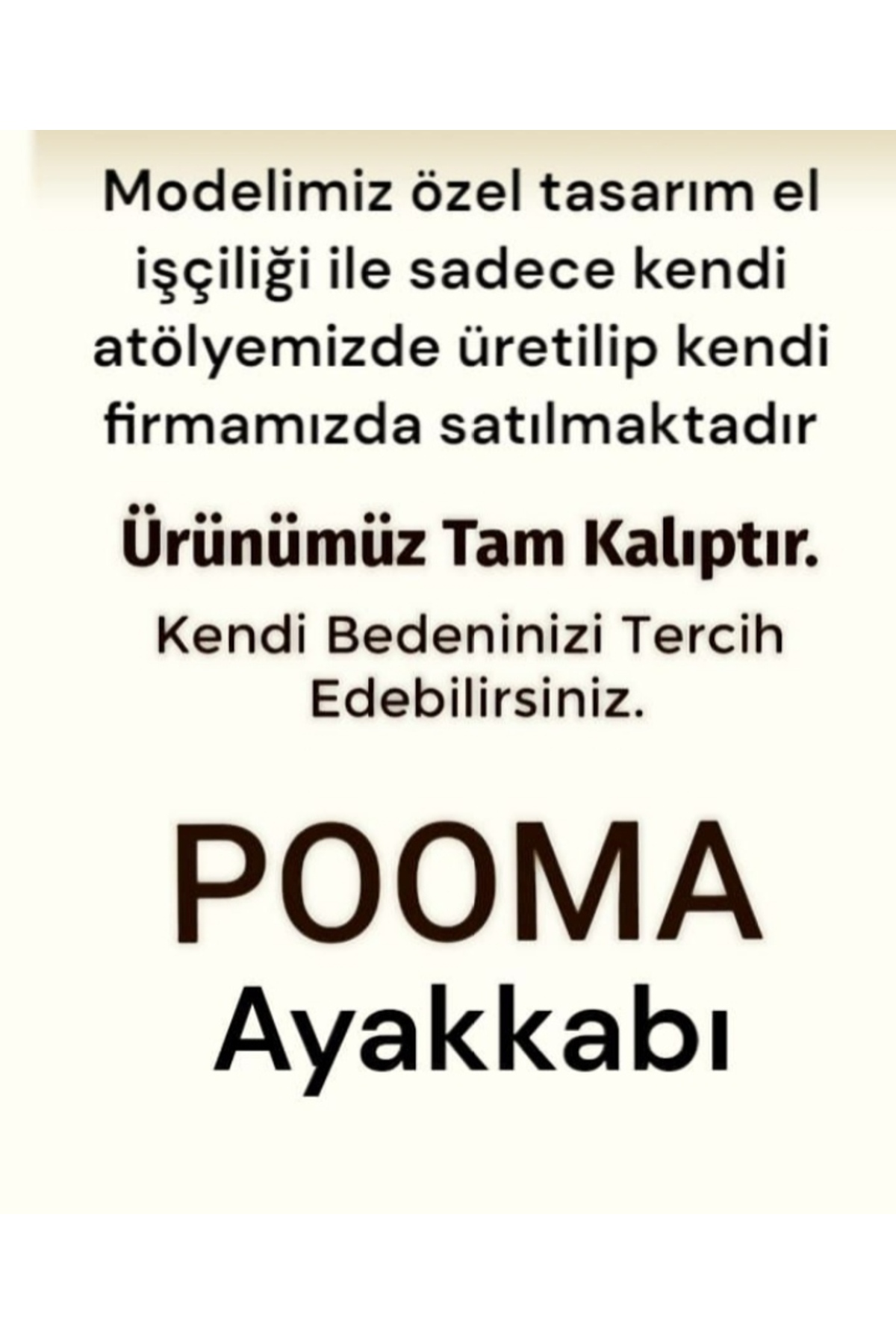 POOMA 2503_1 Siyah kadın dolgu topuk Deri Ayakkabı görsel 2