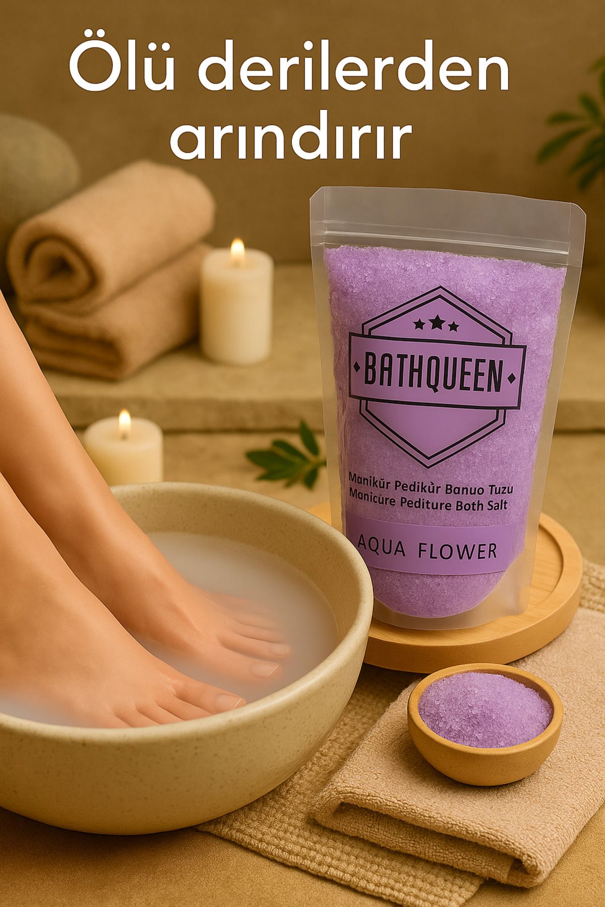 naturgleam Orman Meyveleri Manikür Pedikür Banyo Tuzu 1000gr (EPSOM SALT) Kilitli Ambalaj