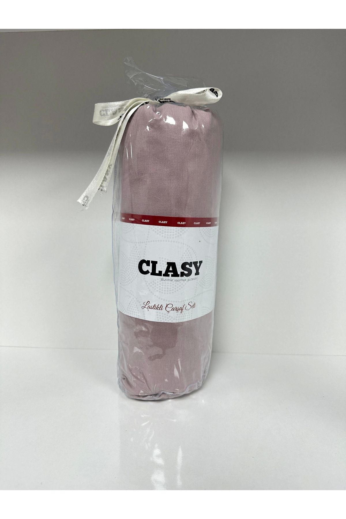 Clasy-Ranforce Pink Single Elastic Sheet Set 1